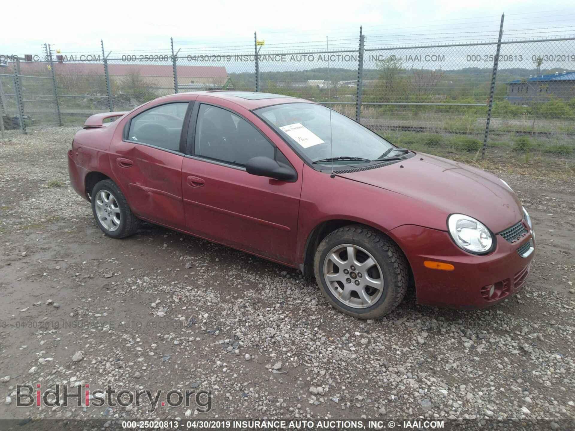 Фотография 1B3ES56C45D281669 - DODGE NEON 2005