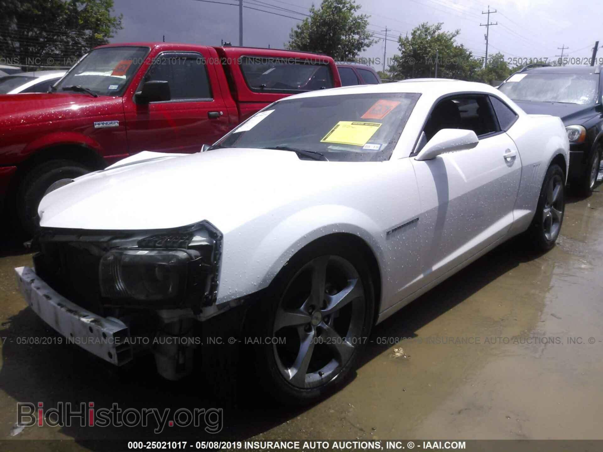 2013 CHEVROLET CAMARO - VIN: 2G1FB1E3XD9146388 - Фото 2