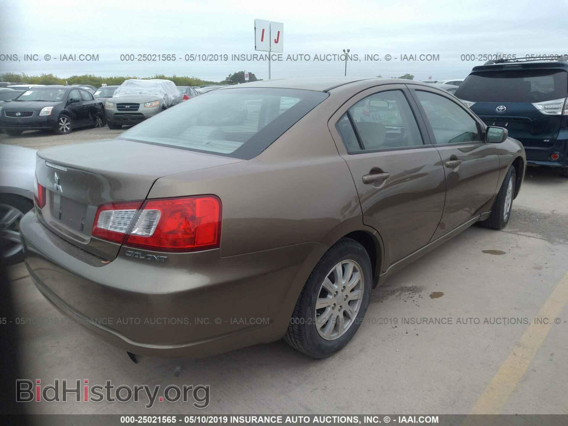 2009 MITSUBISHI GALANT - VIN: 4A3AB36F39E005105 - Фото 4