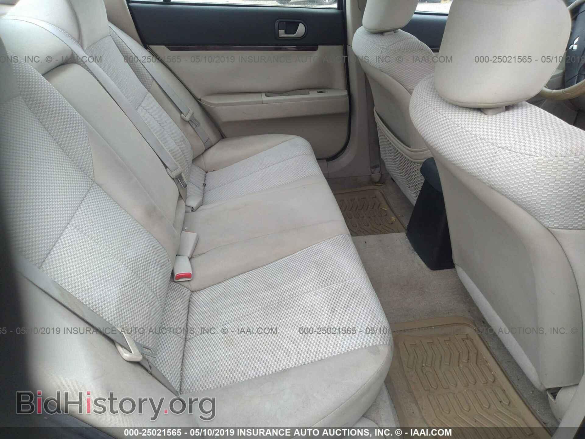 2009 MITSUBISHI GALANT - VIN: 4A3AB36F39E005105 - Фото 8