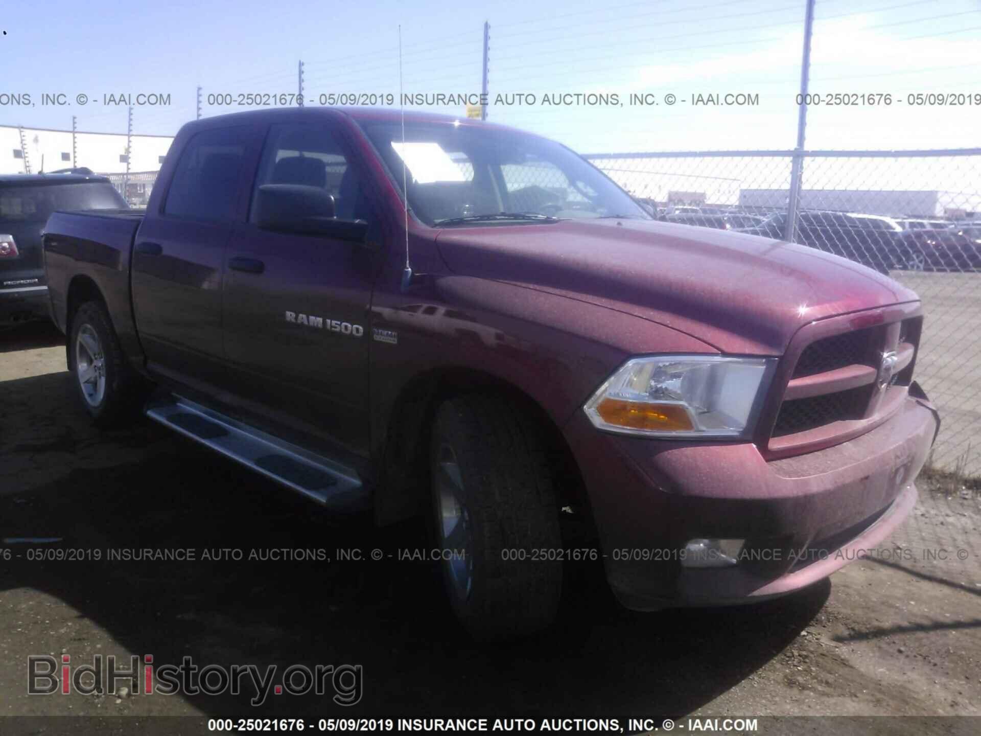Фотография 1C6RD7KT4CS287192 - DODGE RAM 1500 2012