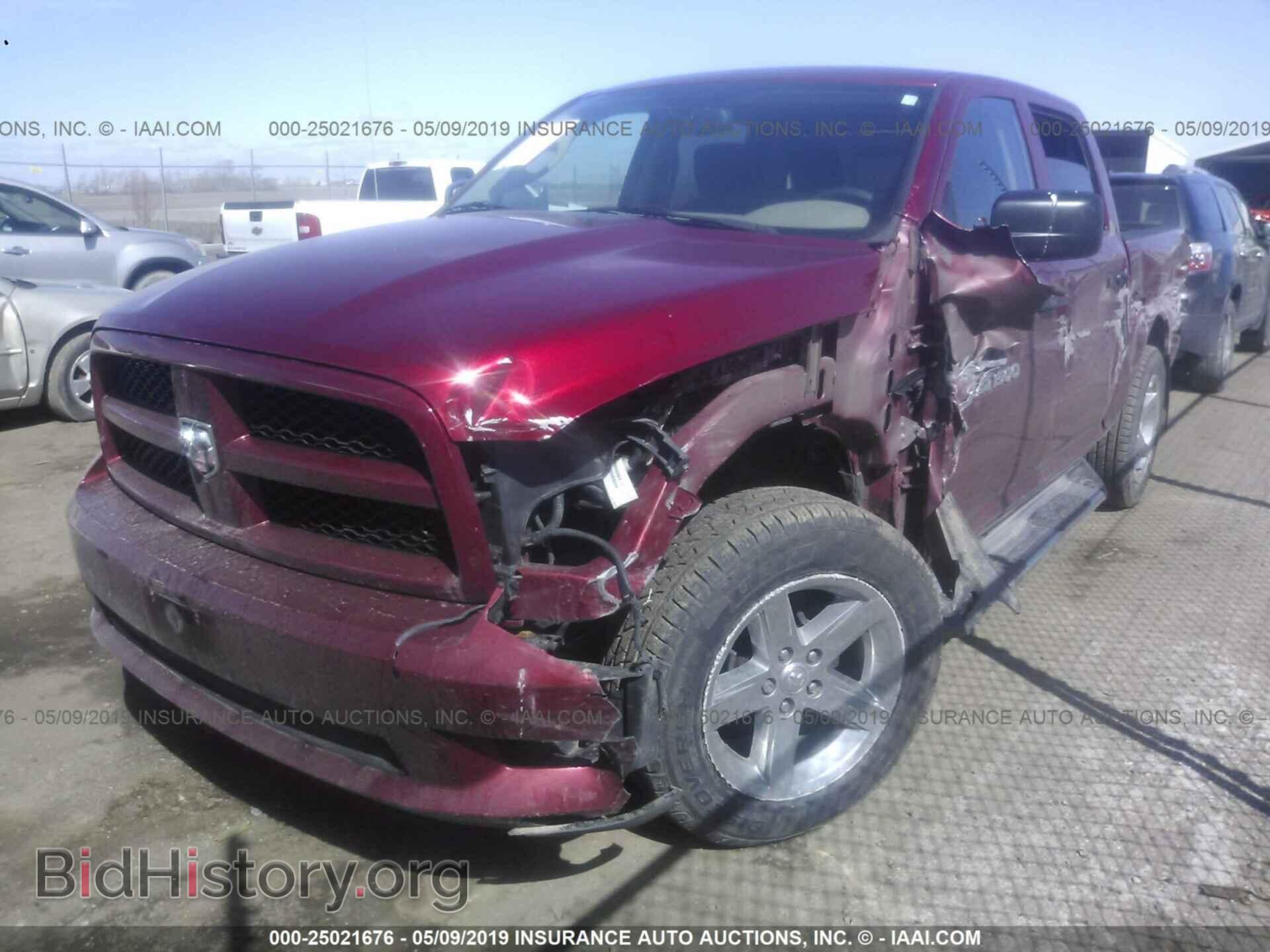 2012 DODGE RAM 1500 - VIN: 1C6RD7KT4CS287192 - Фото 2