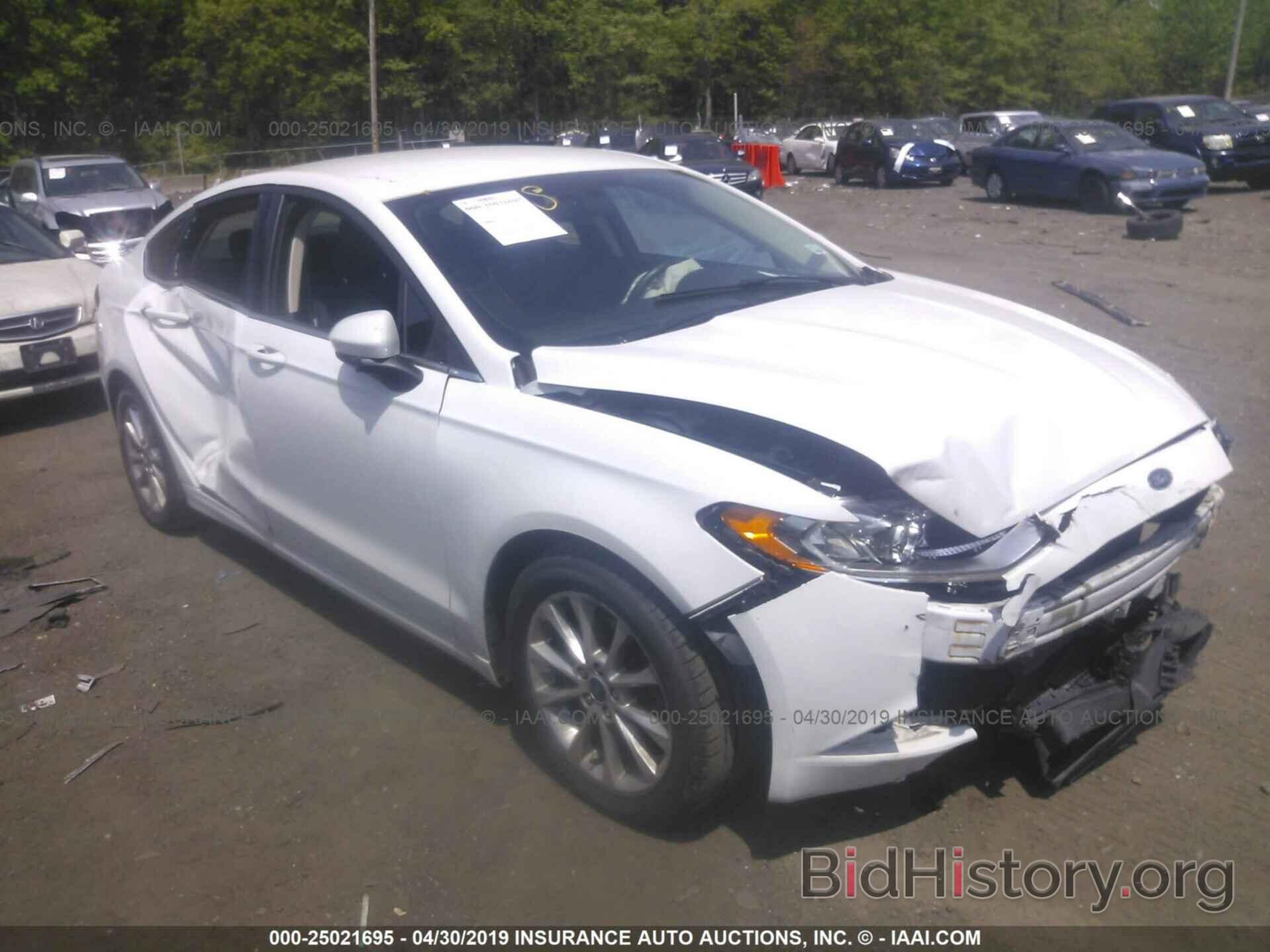 Photo 3FA6P0H77HR117552 - FORD FUSION 2017