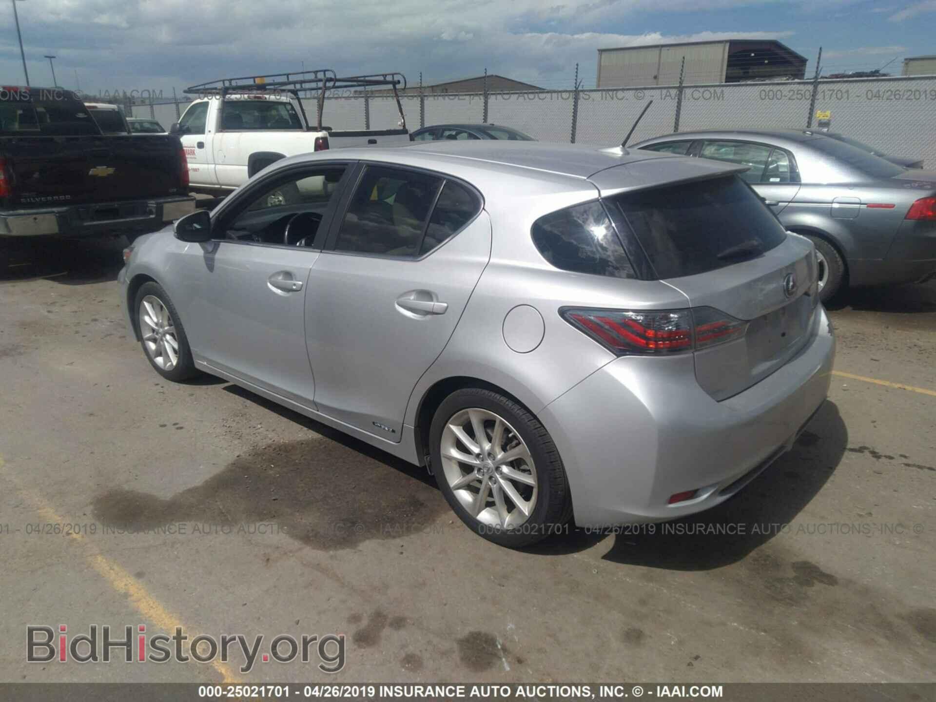 2011 LEXUS CT - VIN: JTHKD5BH7B2007417 - Фото 3