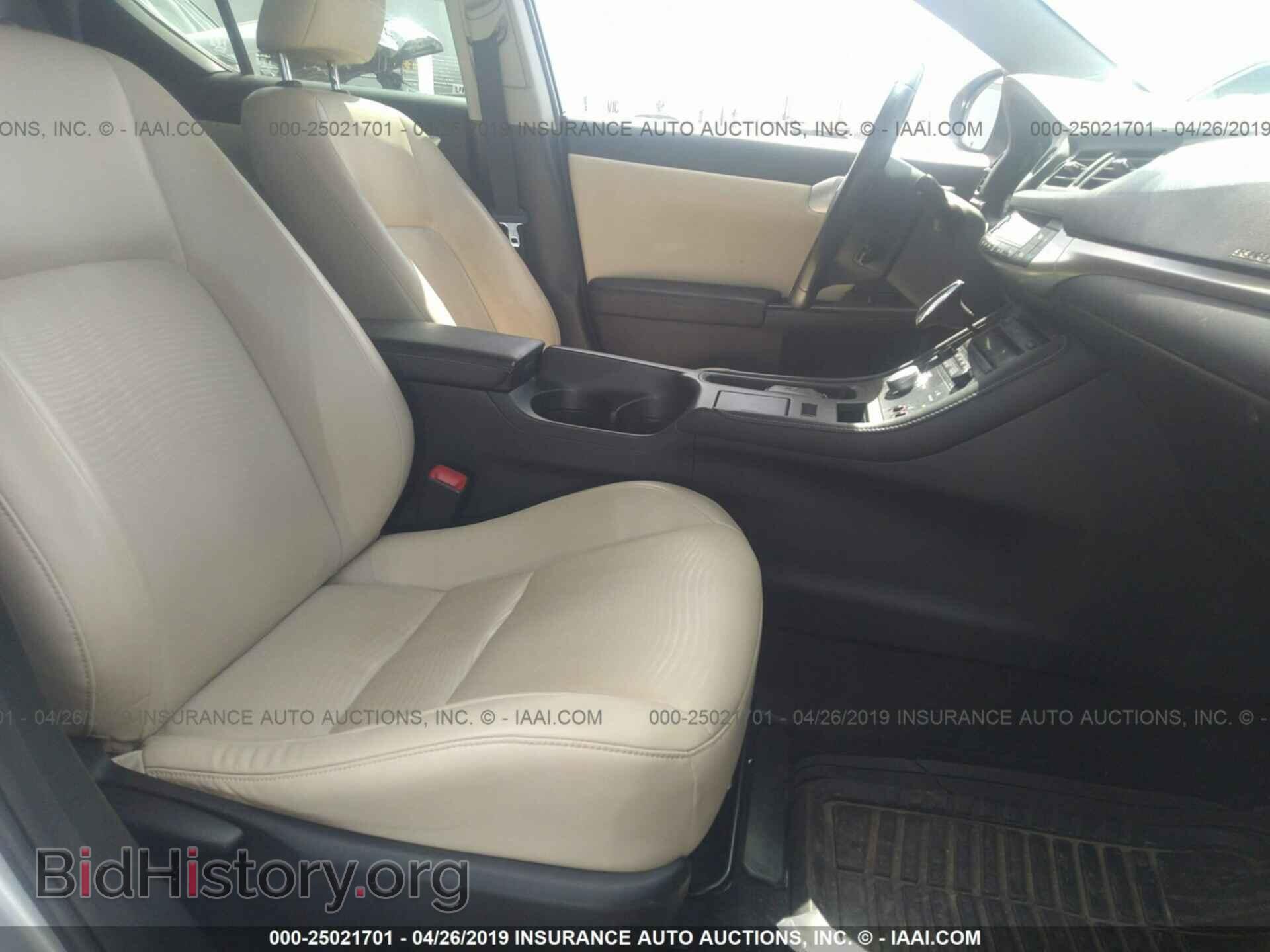 2011 LEXUS CT - VIN: JTHKD5BH7B2007417 - Фото 5