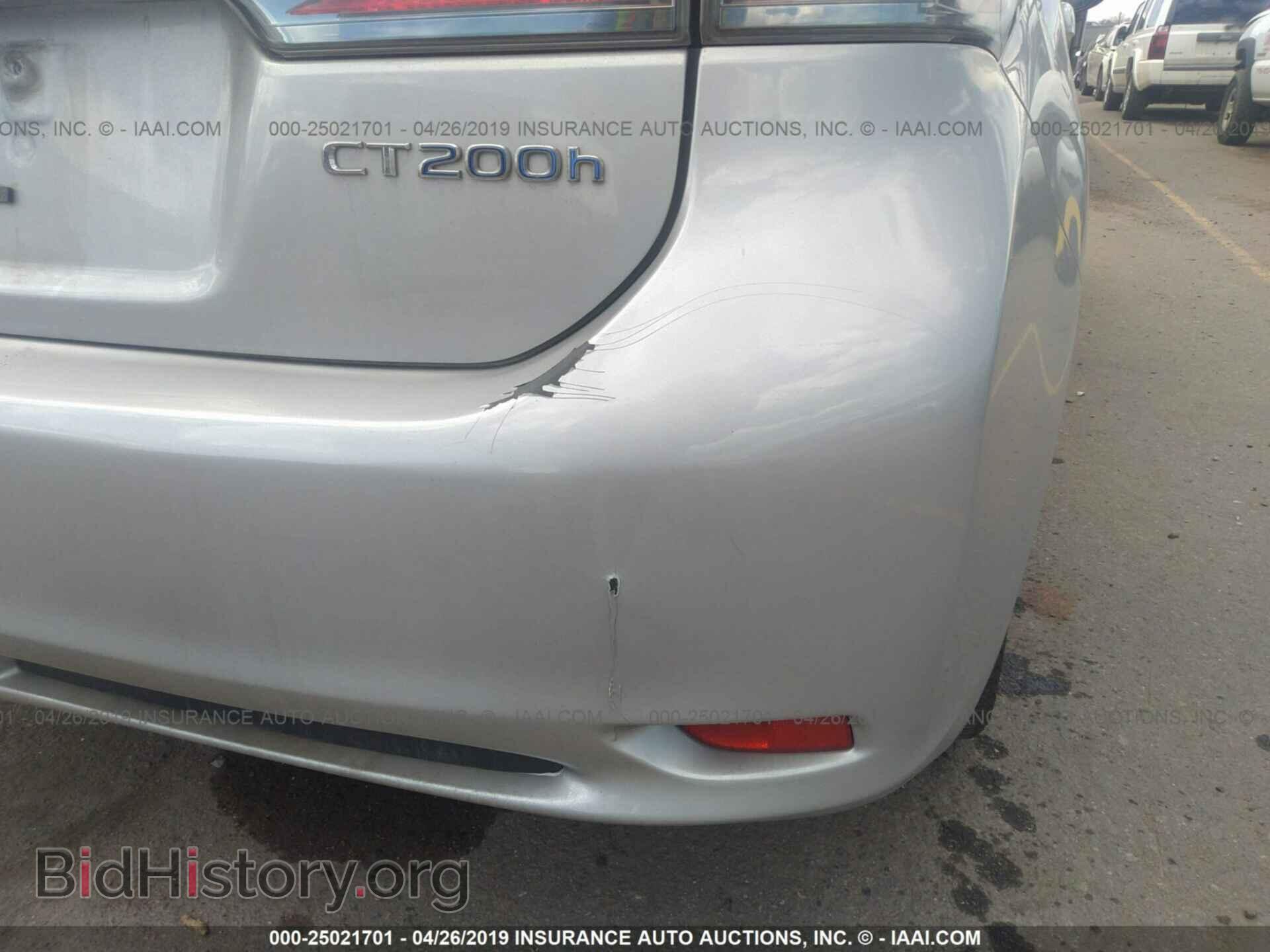 2011 LEXUS CT - VIN: JTHKD5BH7B2007417 - Фото 6