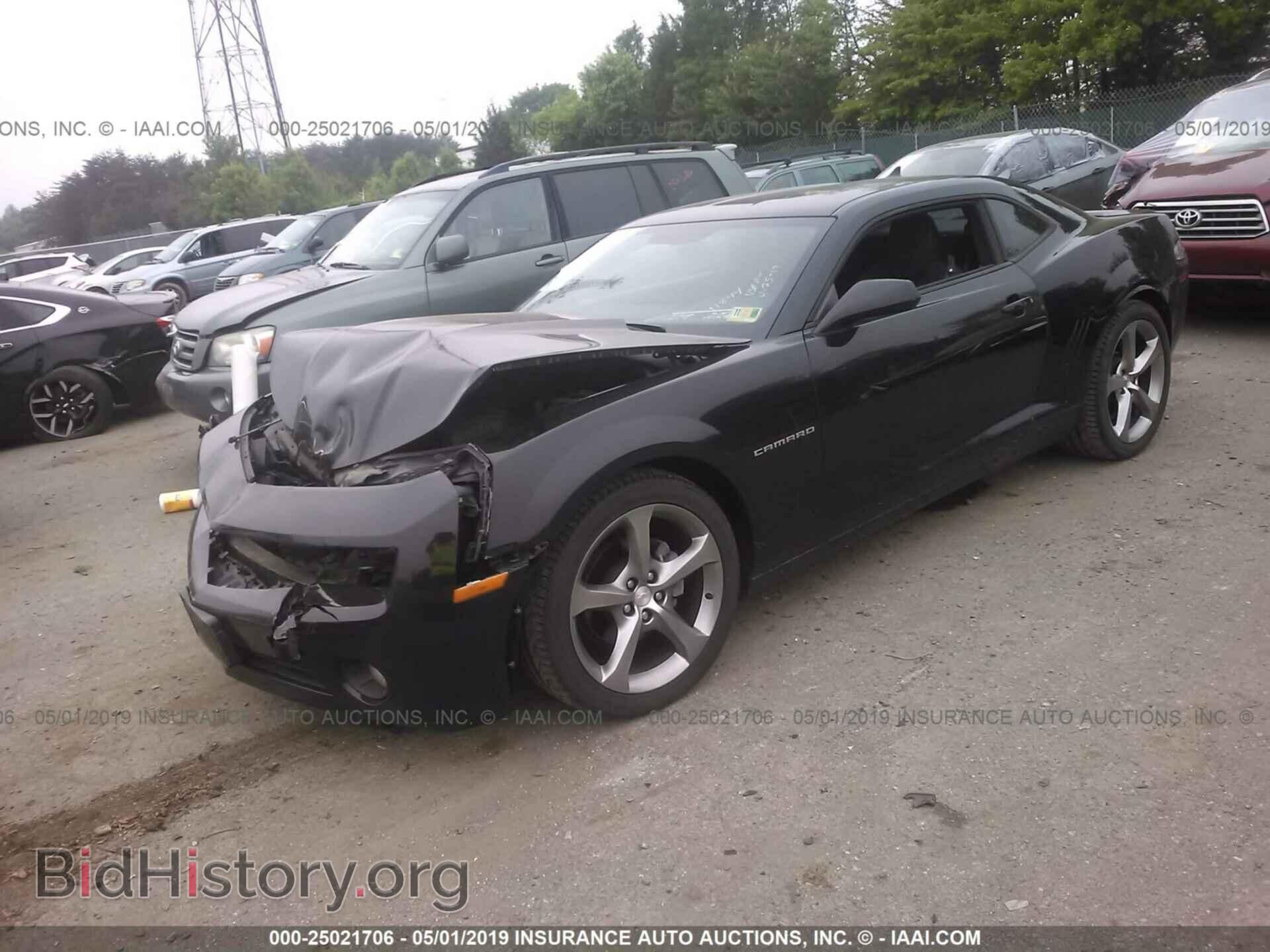 2013 CHEVROLET CAMARO - VIN: 2G1FB1E32D9168028 - Фото 2