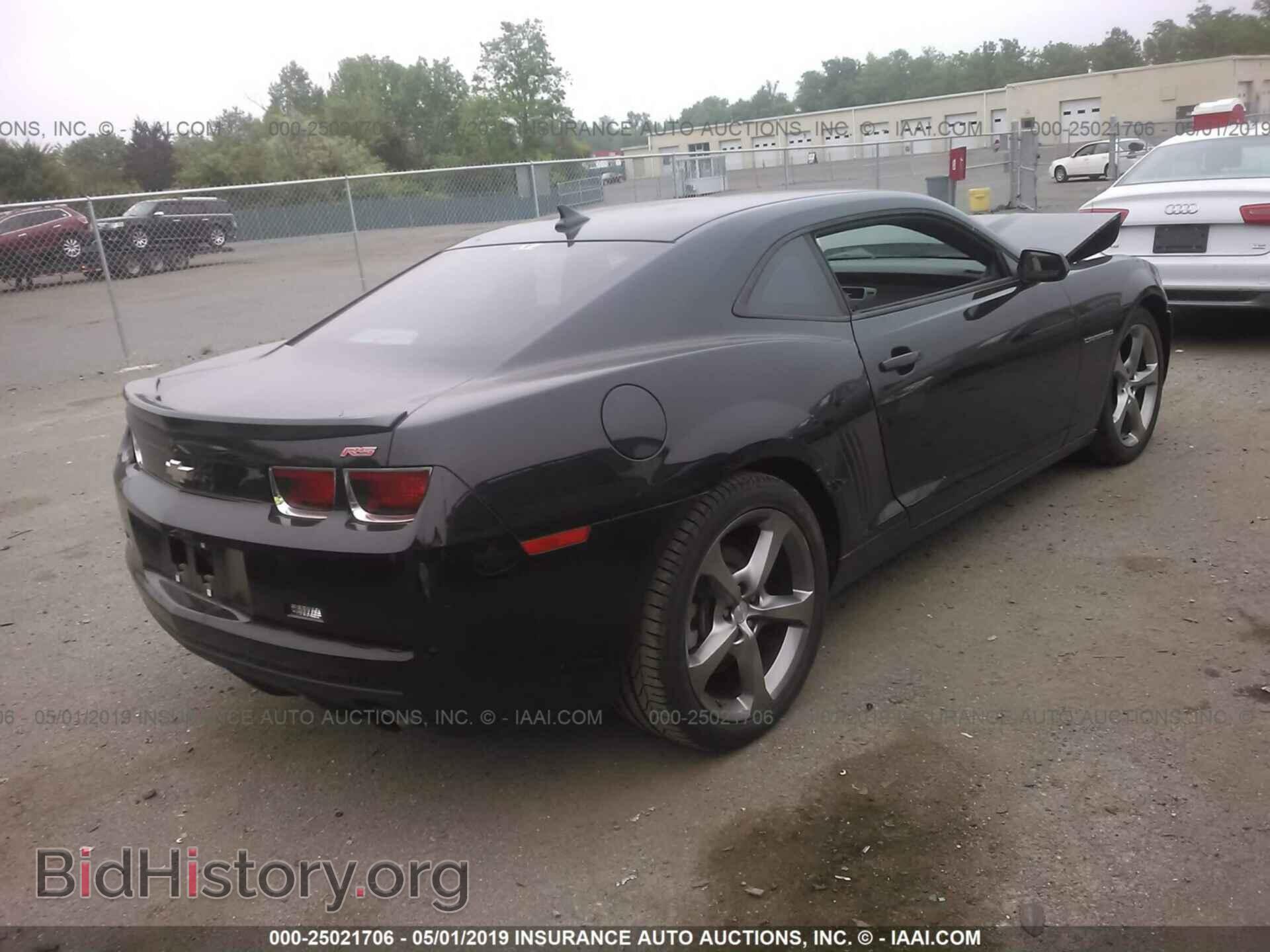 2013 CHEVROLET CAMARO - VIN: 2G1FB1E32D9168028 - Фото 4