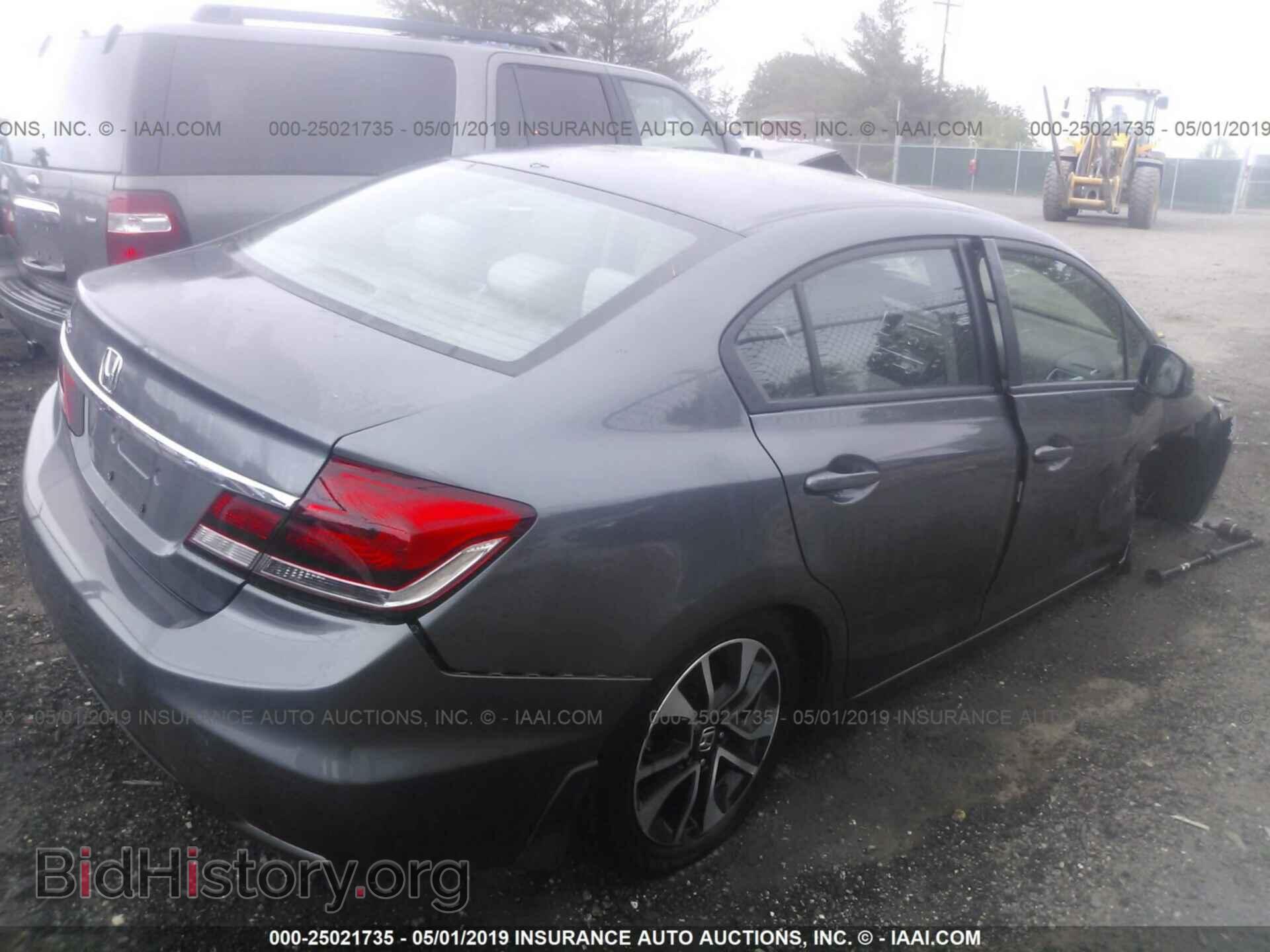 2013 HONDA CIVIC - VIN: 19XFB2F80DE079437 - Фото 4