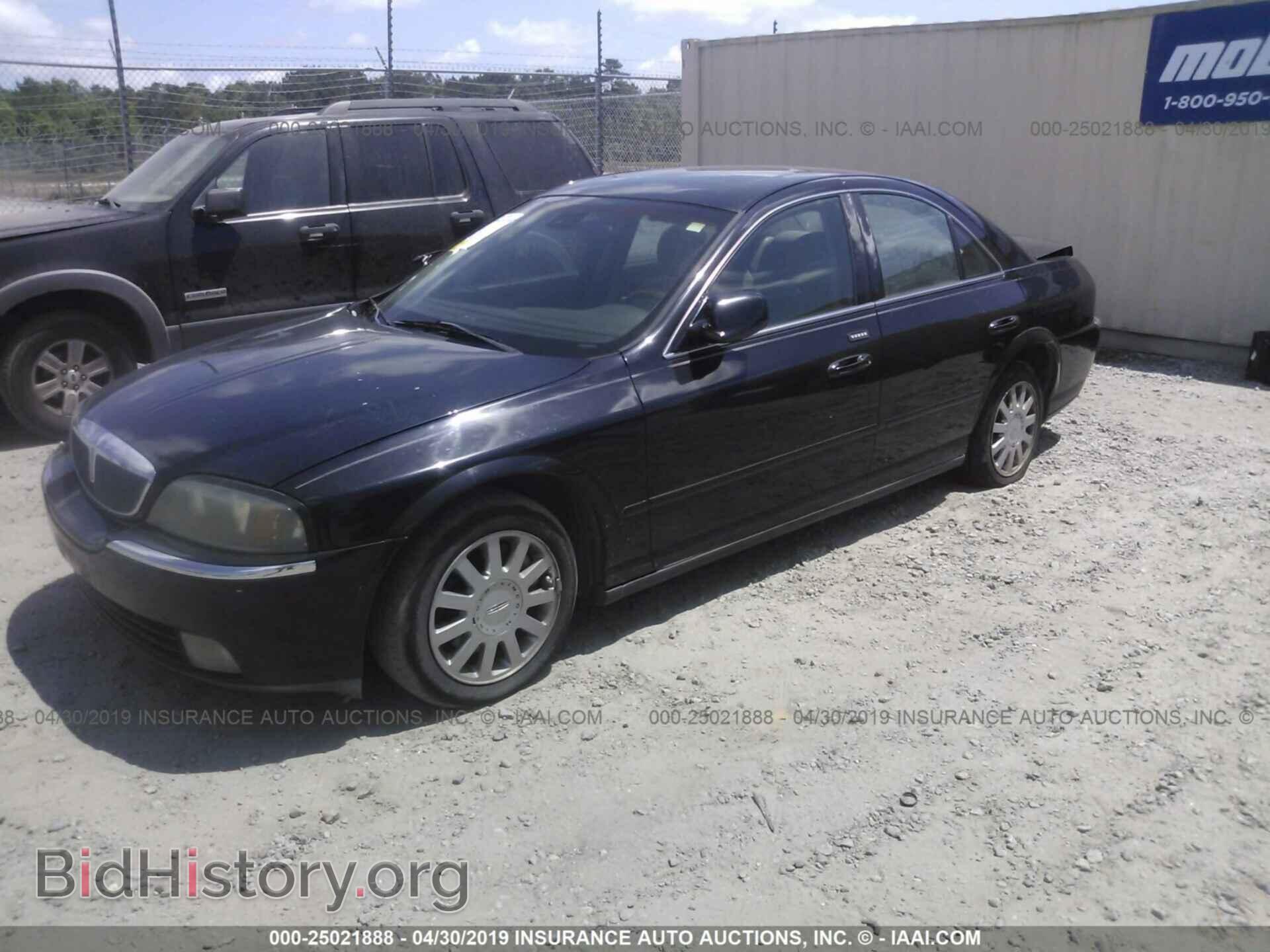 2003 LINCOLN LS - VIN: 1LNHM86S63Y702663 - Фото 2