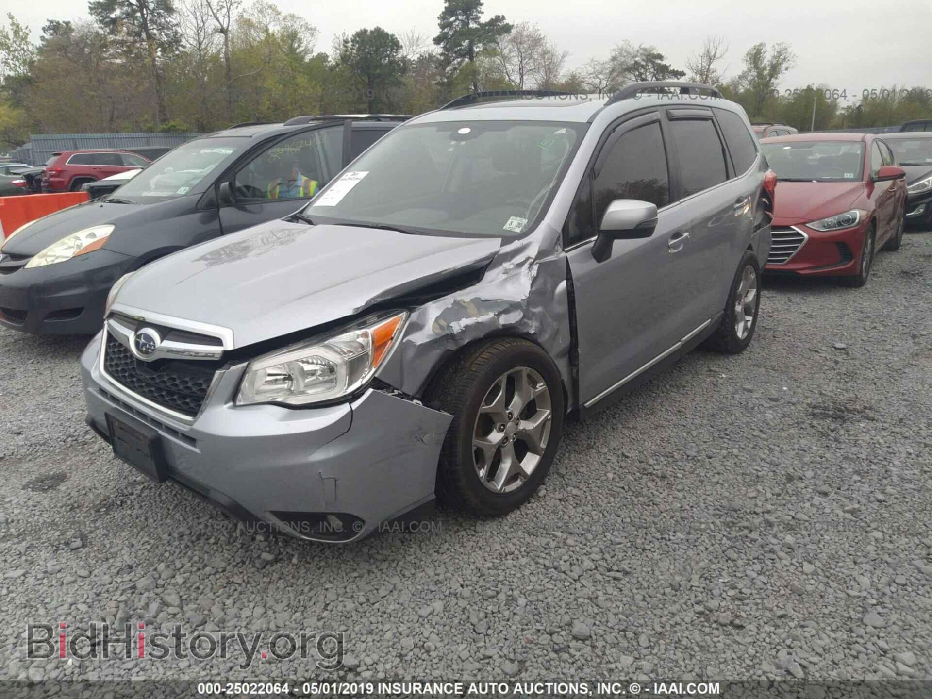 2015 SUBARU FORESTER - VIN: JF2SJAWC1FH588452 - Фото 2