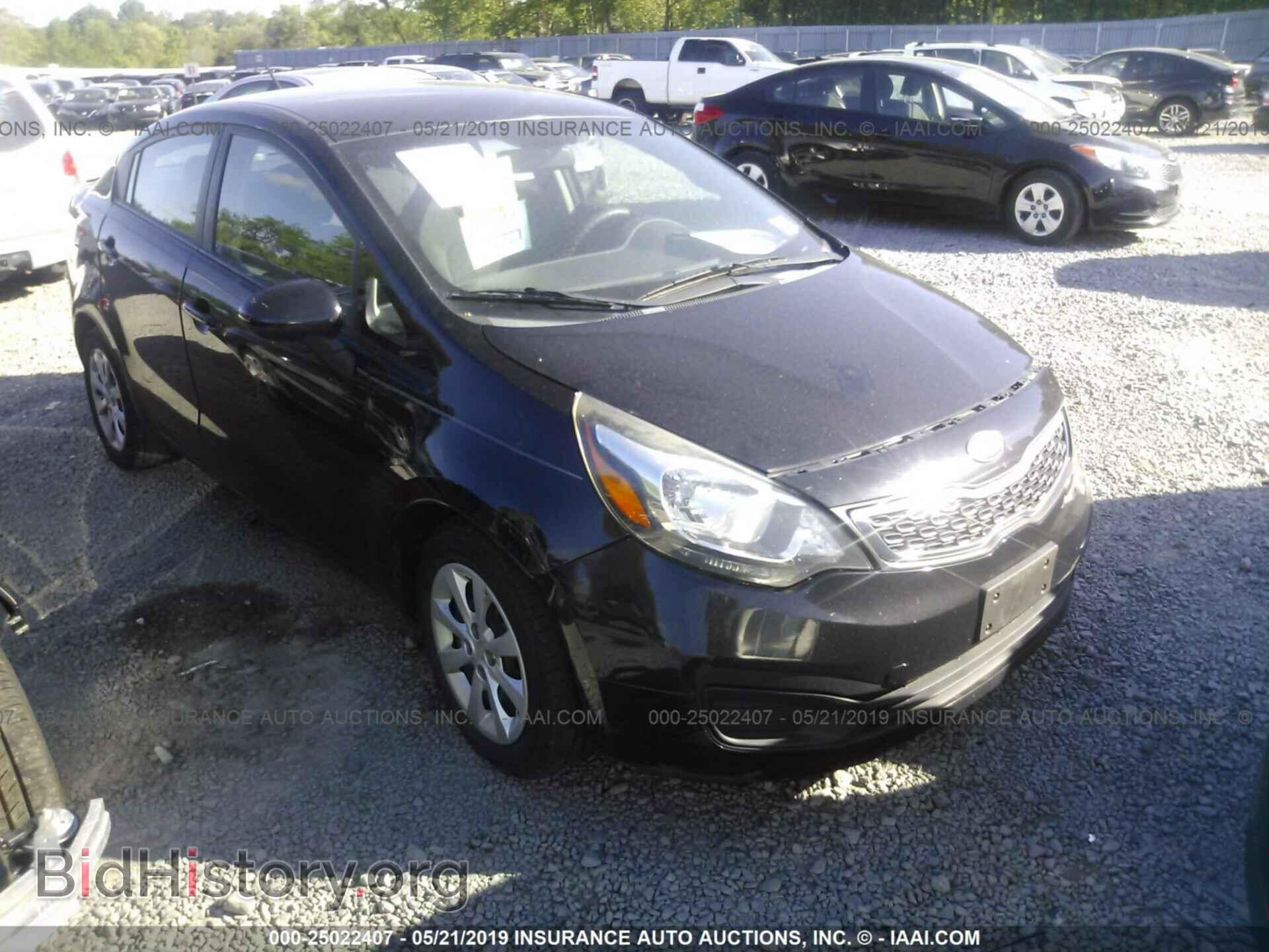 Photo KNADN4A30D6229720 - KIA RIO 2013