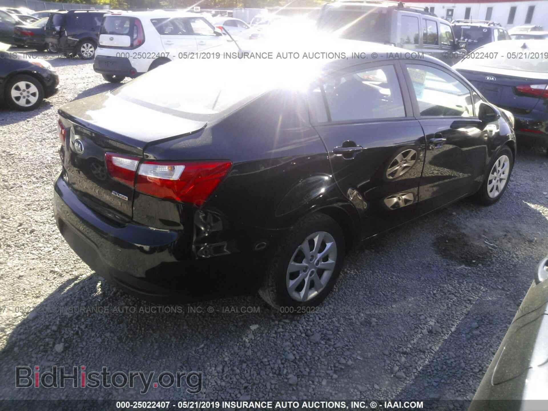 2013 KIA RIO - VIN: KNADN4A30D6229720 - Фото 4