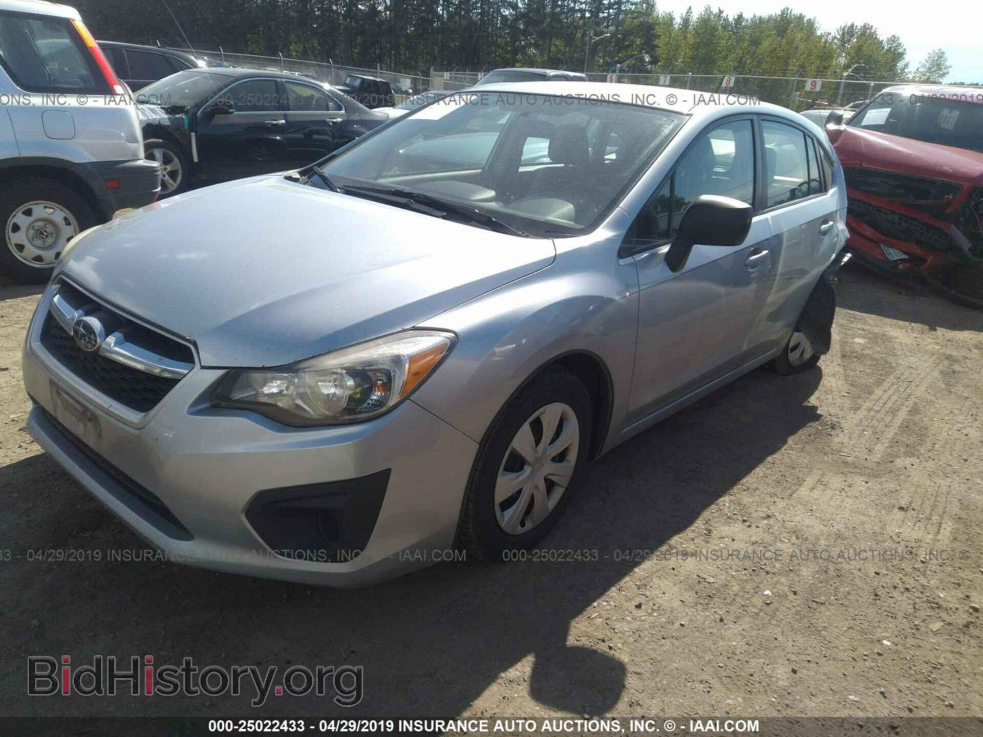 2012 SUBARU IMPREZA - VIN: JF1GPAA6XCH207672 - Фото 2