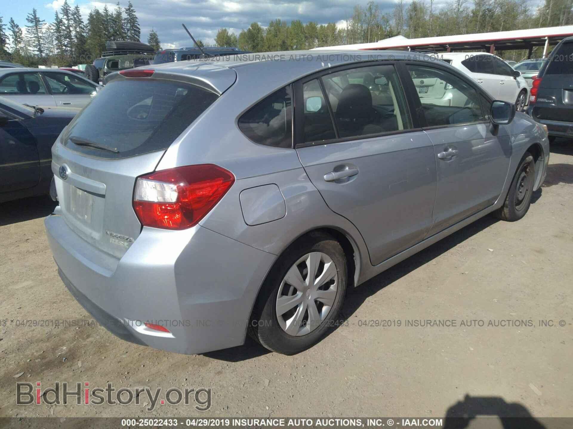 2012 SUBARU IMPREZA - VIN: JF1GPAA6XCH207672 - Фото 4