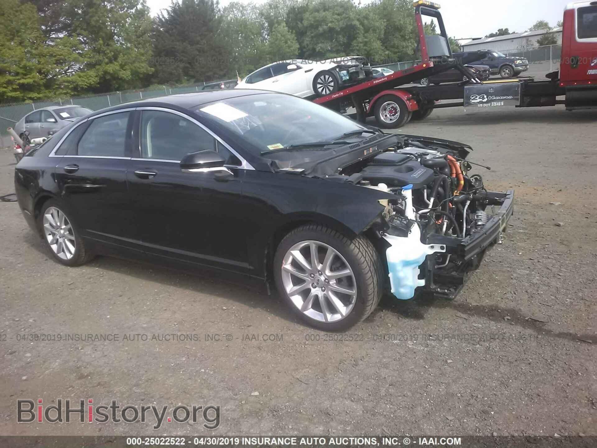Фотография 3LN6L2LU2GR622066 - LINCOLN MKZ 2016
