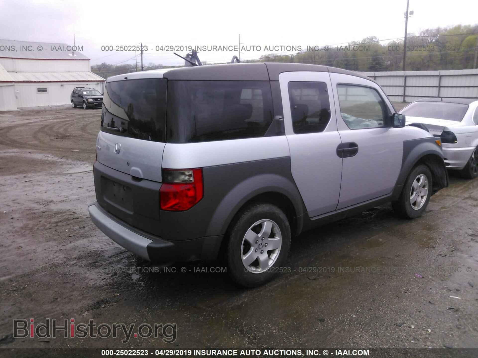 2003 HONDA ELEMENT - VIN: 5J6YH28553L044886 - Фото 4