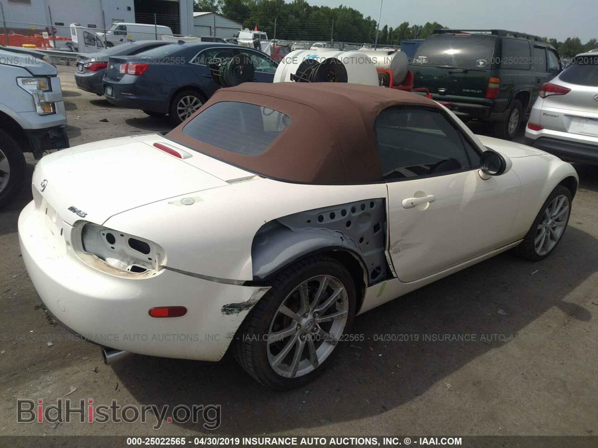 2006 MAZDA MX-5 MIATA - VIN: JM1NC25F460103792 - Фото 4