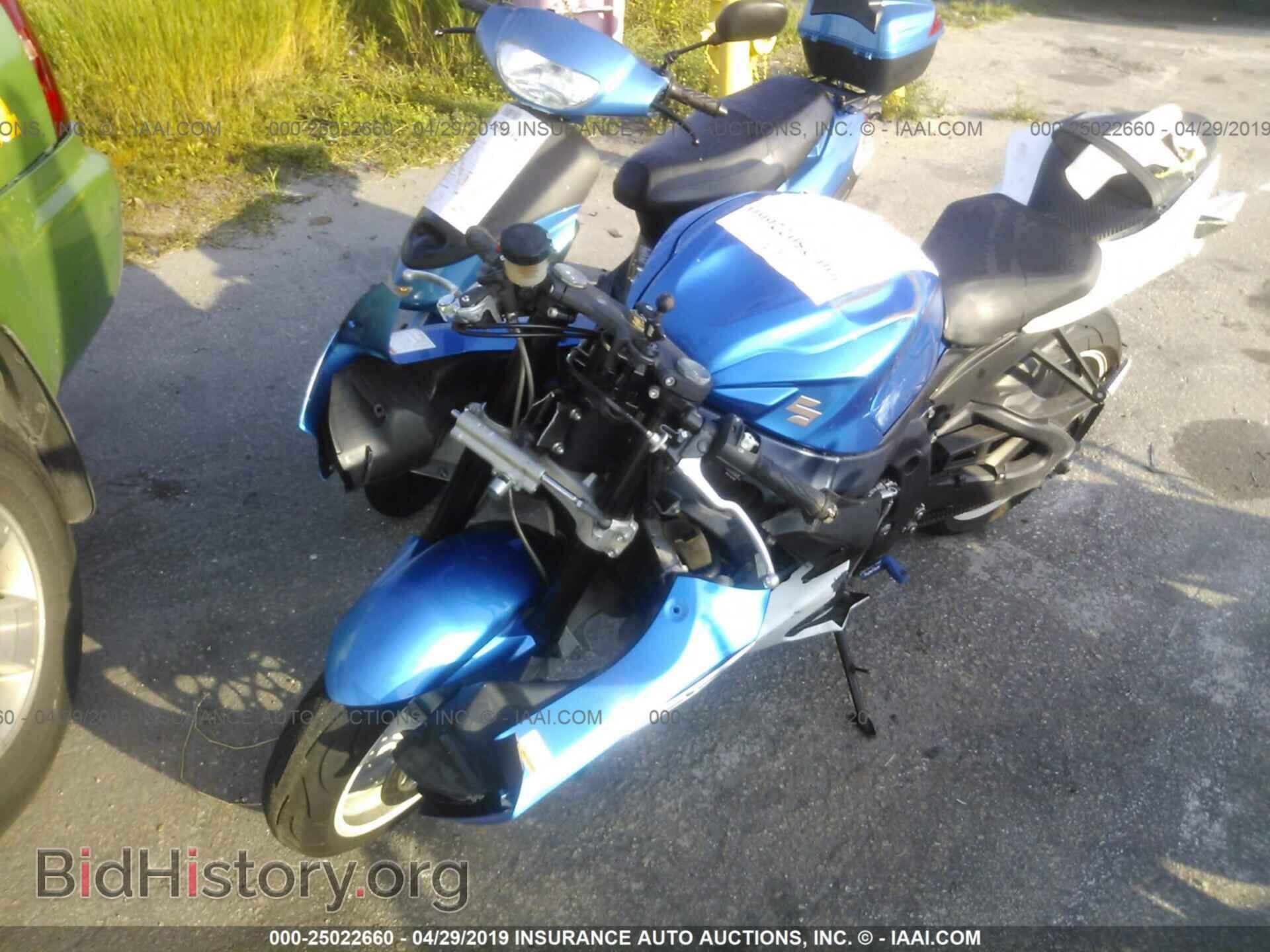2011 SUZUKI GSX-R600 - VIN: JS1GN7FA7B2101899 - Фото 2