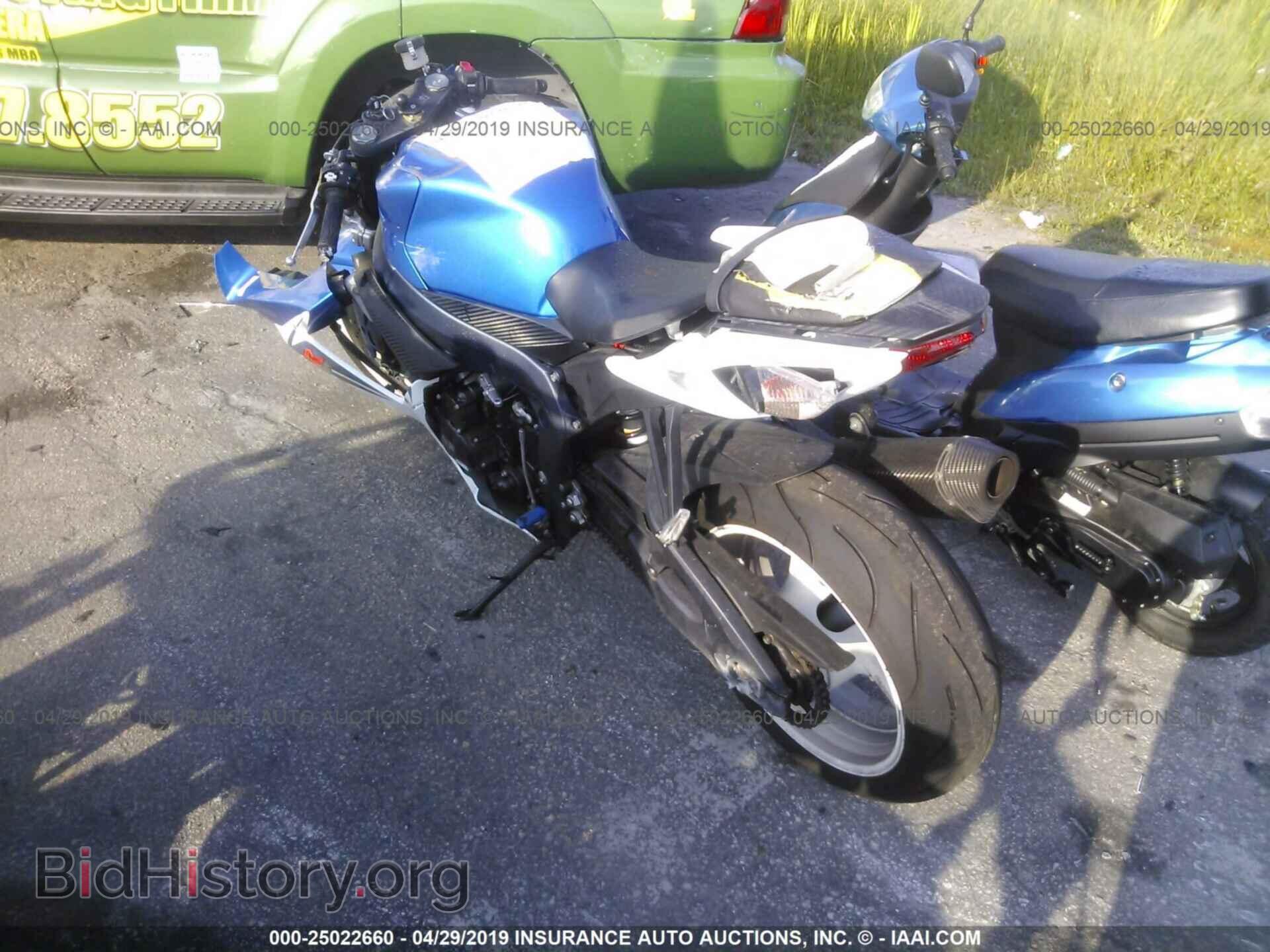 2011 SUZUKI GSX-R600 - VIN: JS1GN7FA7B2101899 - Фото 3