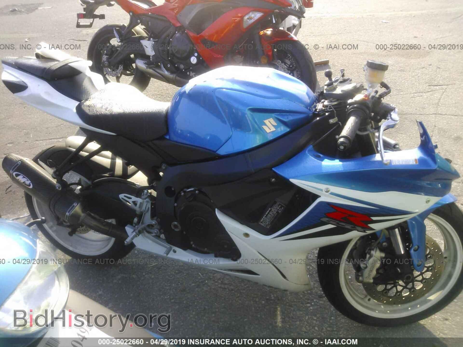 2011 SUZUKI GSX-R600 - VIN: JS1GN7FA7B2101899 - Фото 8