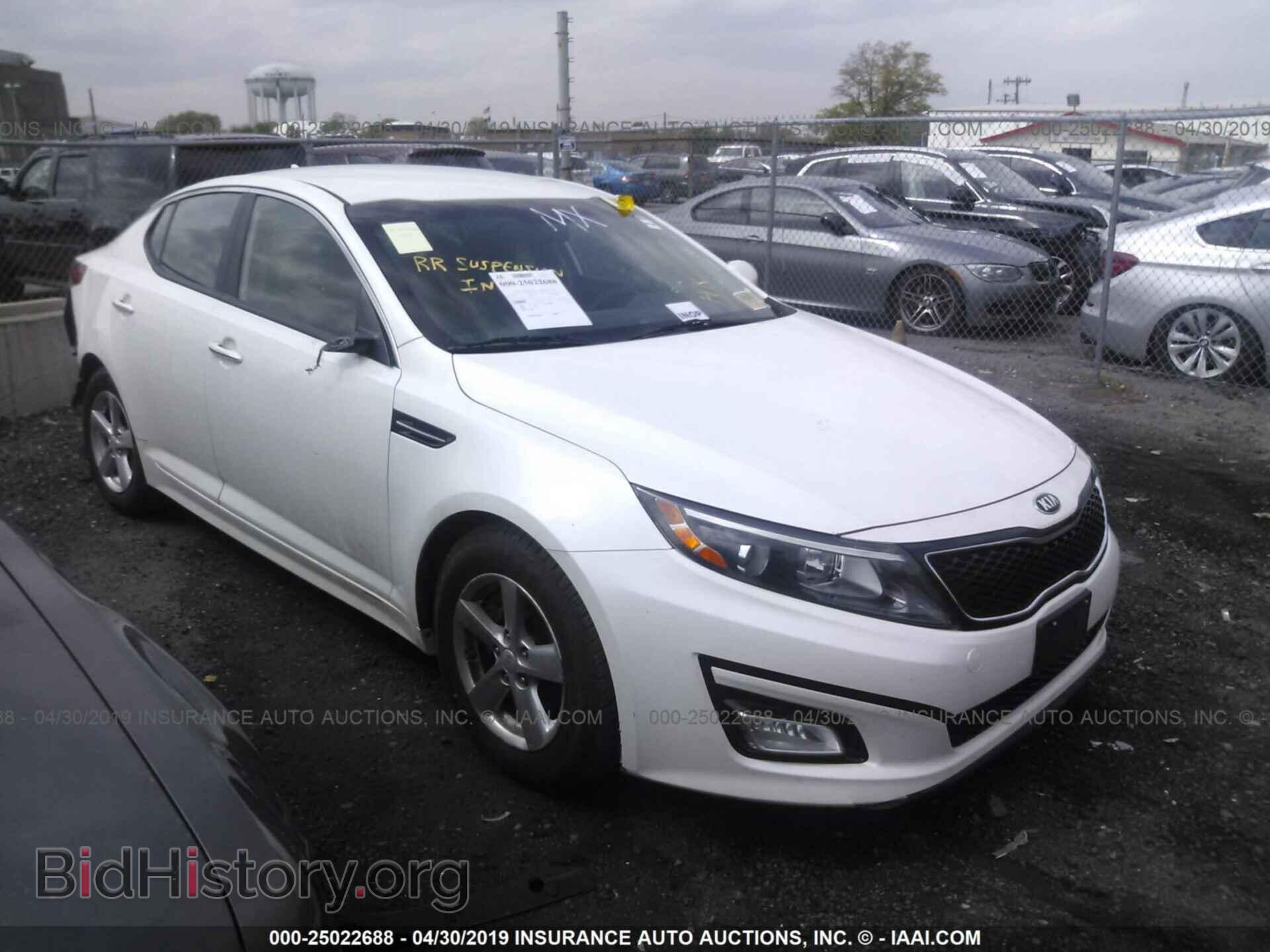Фотография KNAGM4A78F5535365 - KIA OPTIMA 2015