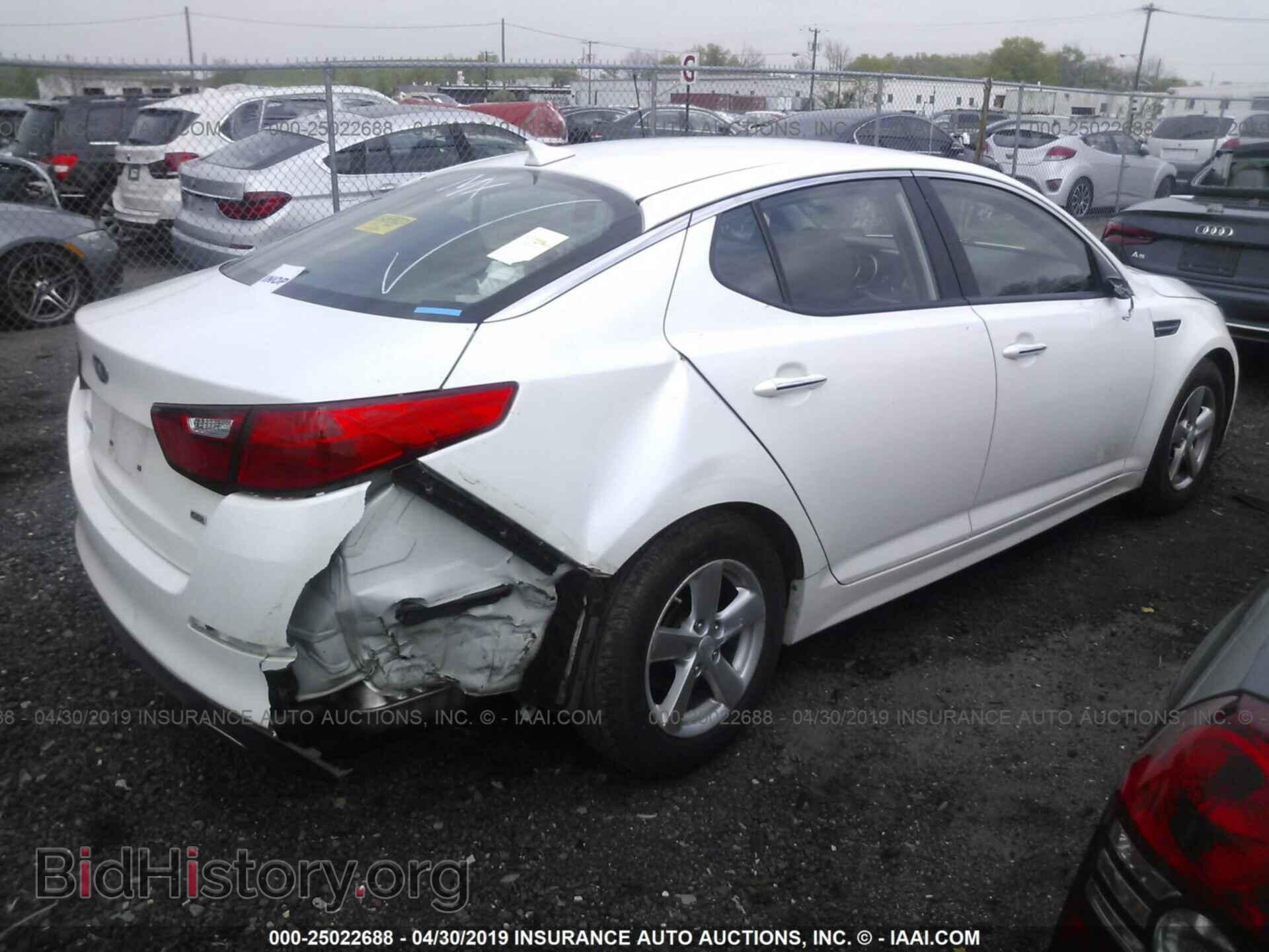 2015 KIA OPTIMA - VIN: KNAGM4A78F5535365 - Фото 4