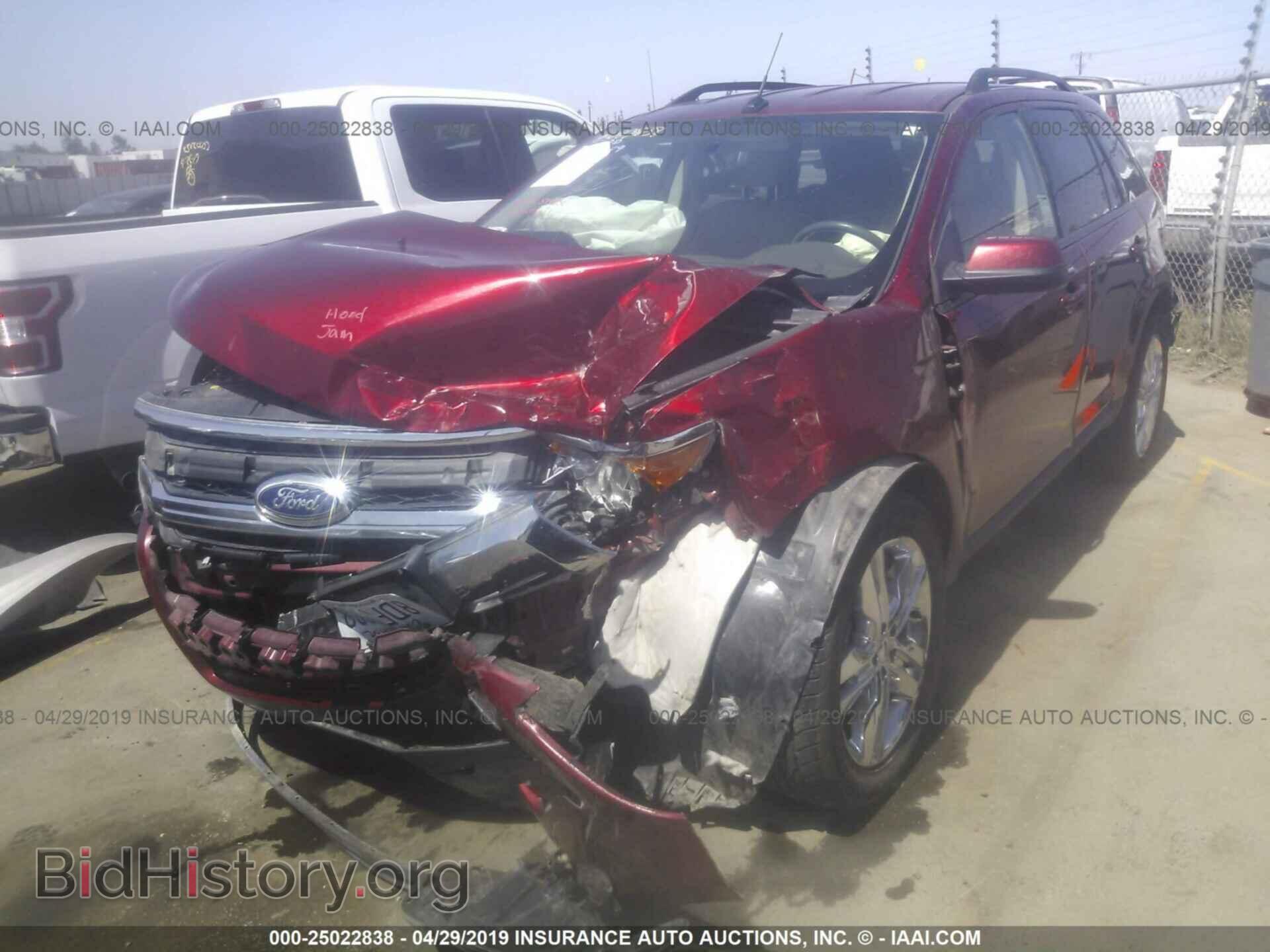 2014 FORD EDGE - VIN: 2FMDK3JC4EBB39524 - Фото 2