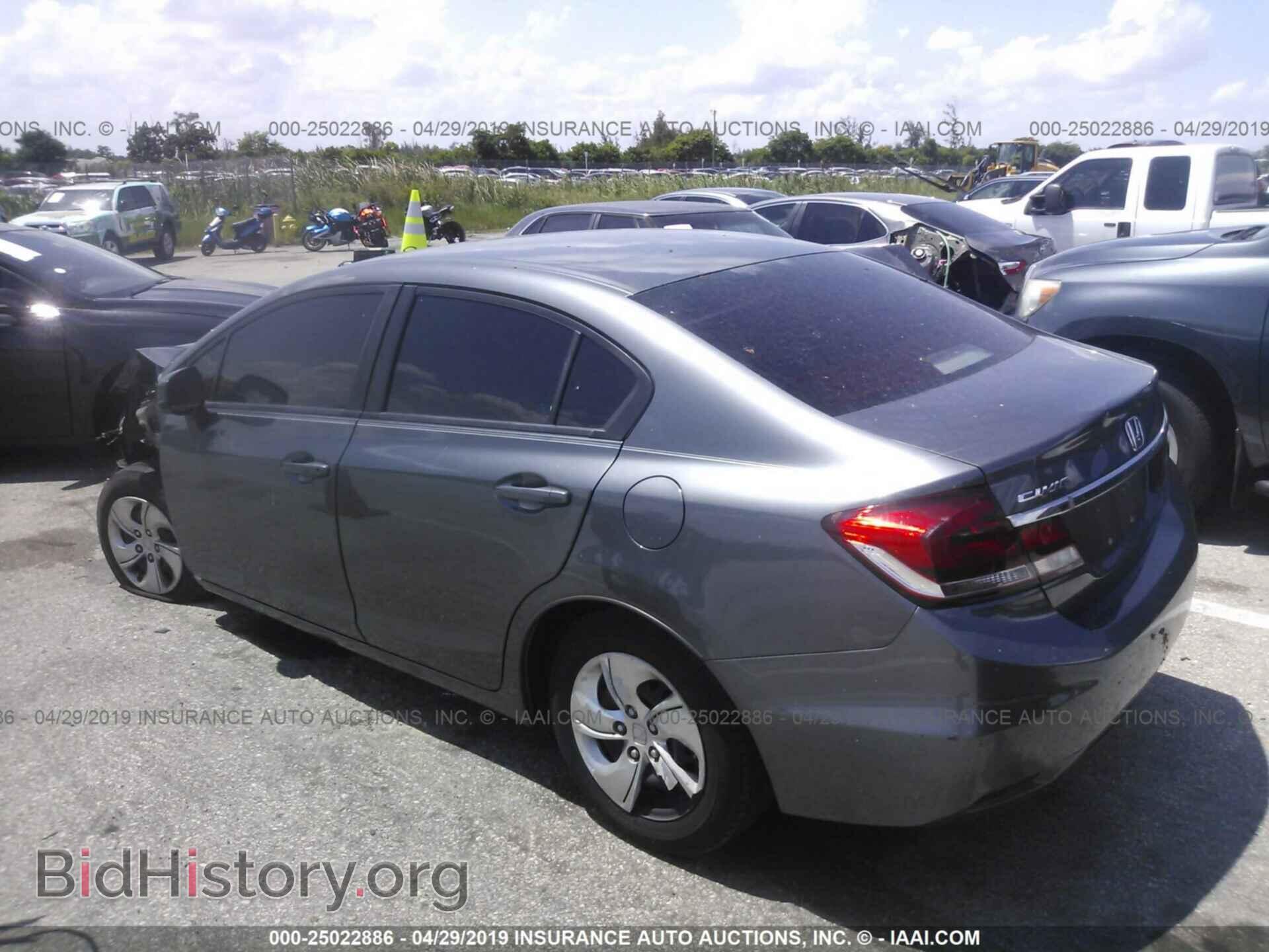 2013 HONDA CIVIC - VIN: 19XFB2F55DE099656 - Фото 3