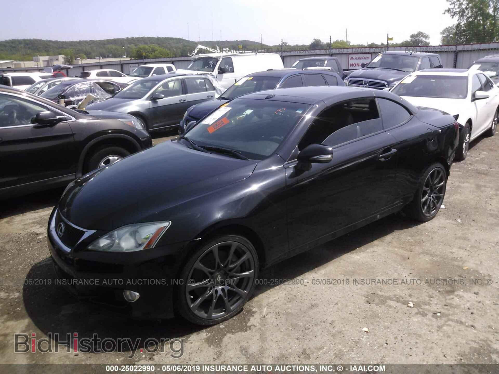 2010 LEXUS IS - VIN: JTHFE2C23A2500890 - Photo 2