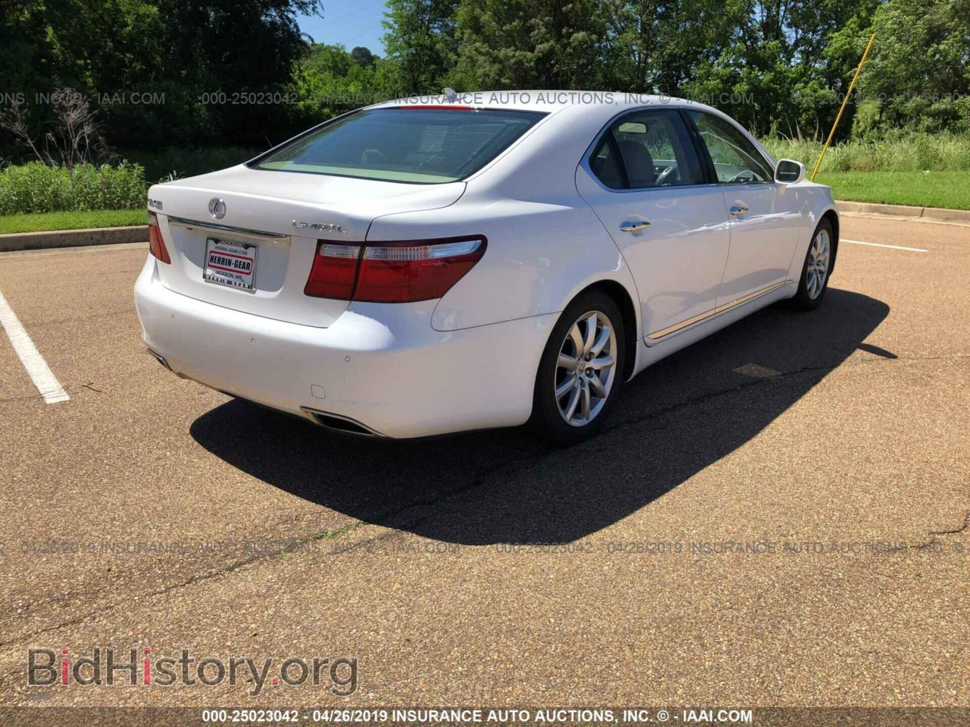 2007 LEXUS LS - VIN: JTHGL46F275014941 - Photo 4