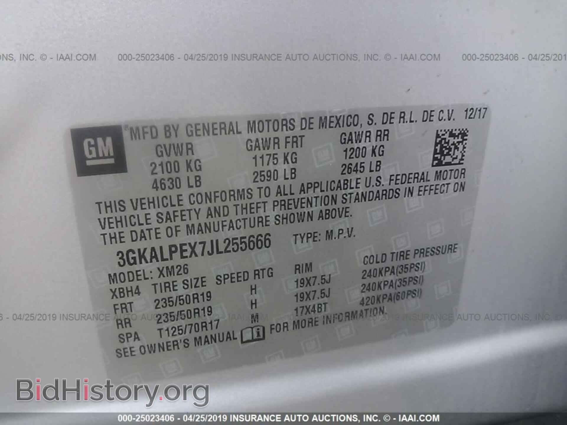 2018 GMC TERRAIN - VIN: 3GKALPEX7JL255666 - Photo 9
