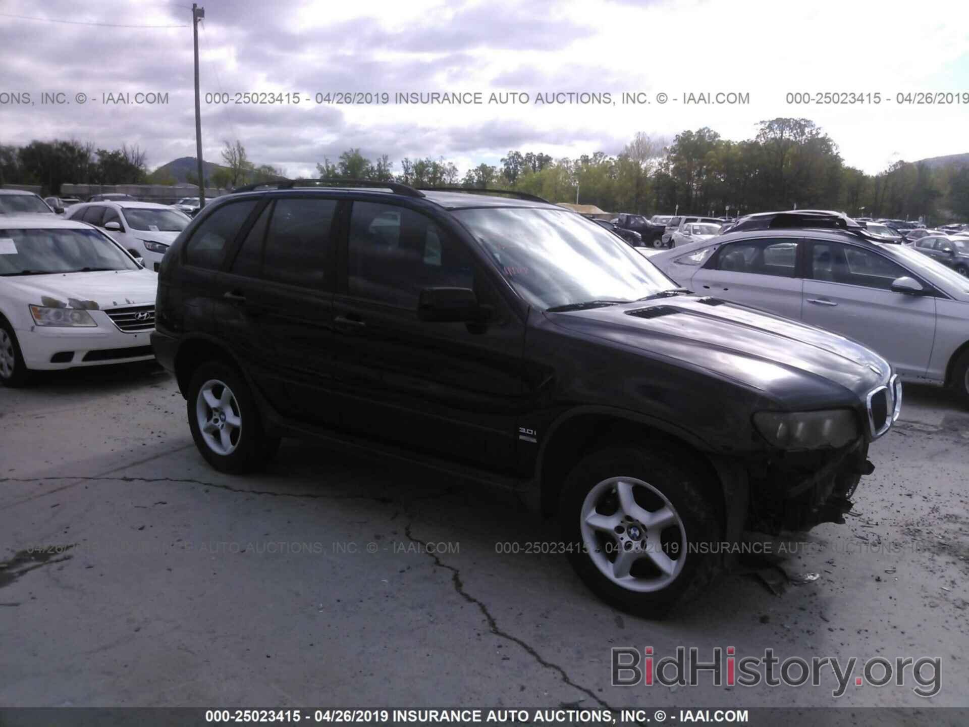 Photo 5UXFA53522LP37941 - BMW X5 2002