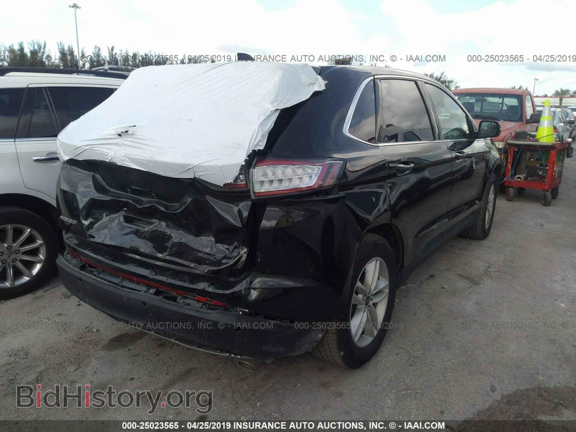 2015 FORD EDGE - VIN: 2FMTK3J89FBB62838 - Фото 4
