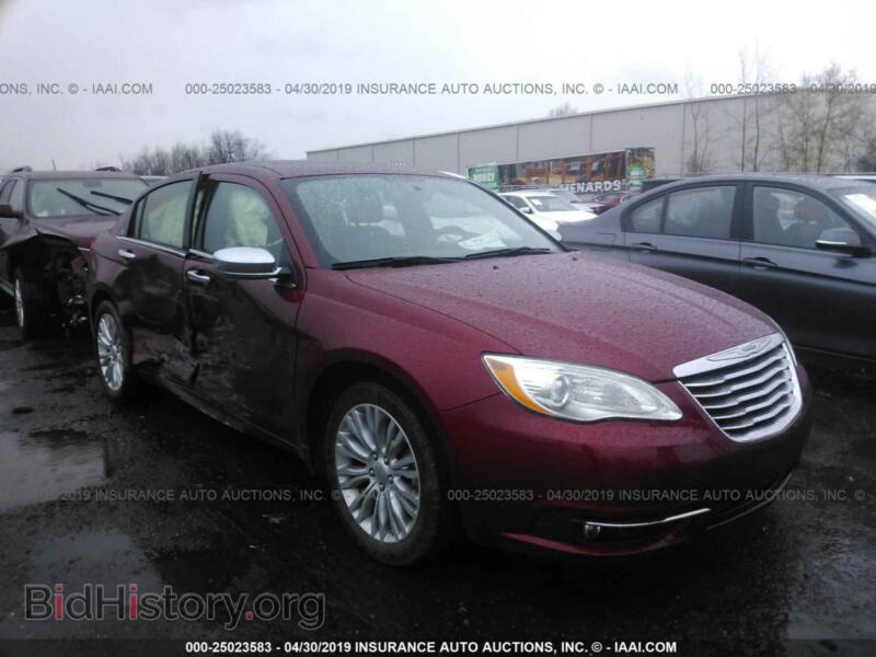 2012 Chrysler 200 Limited (VIN 1C3CCBCG0CN164806) — фото 1 из 10, IAAI, повреждение: правый бок