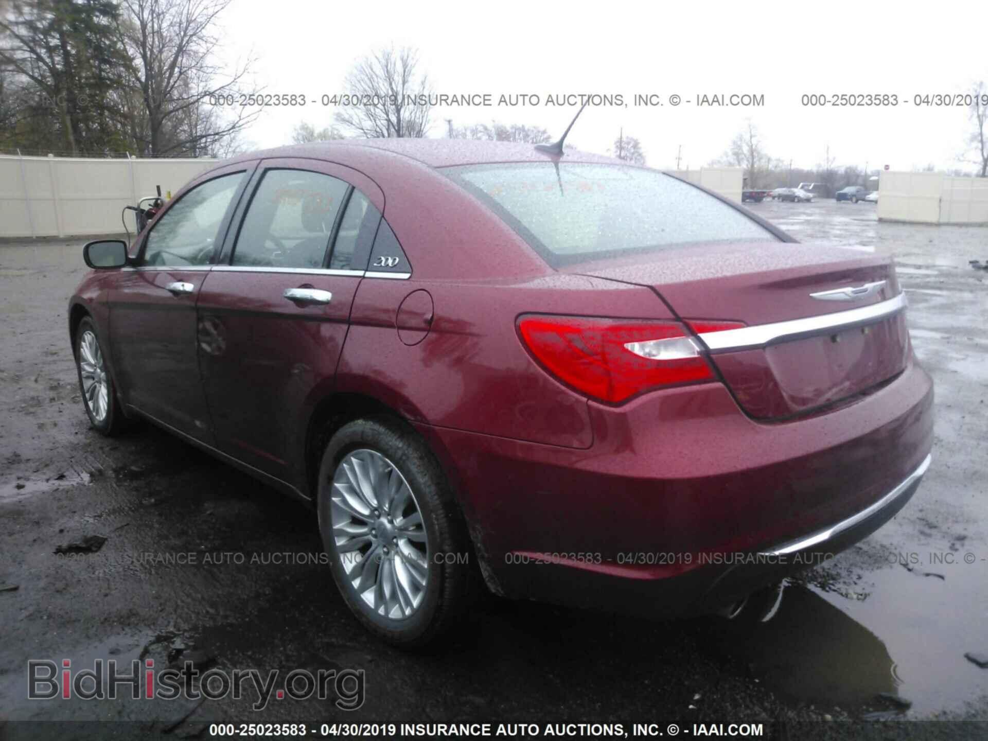 2012 CHRYSLER 200 - VIN: 1C3CCBCG0CN164806 - Фото 3