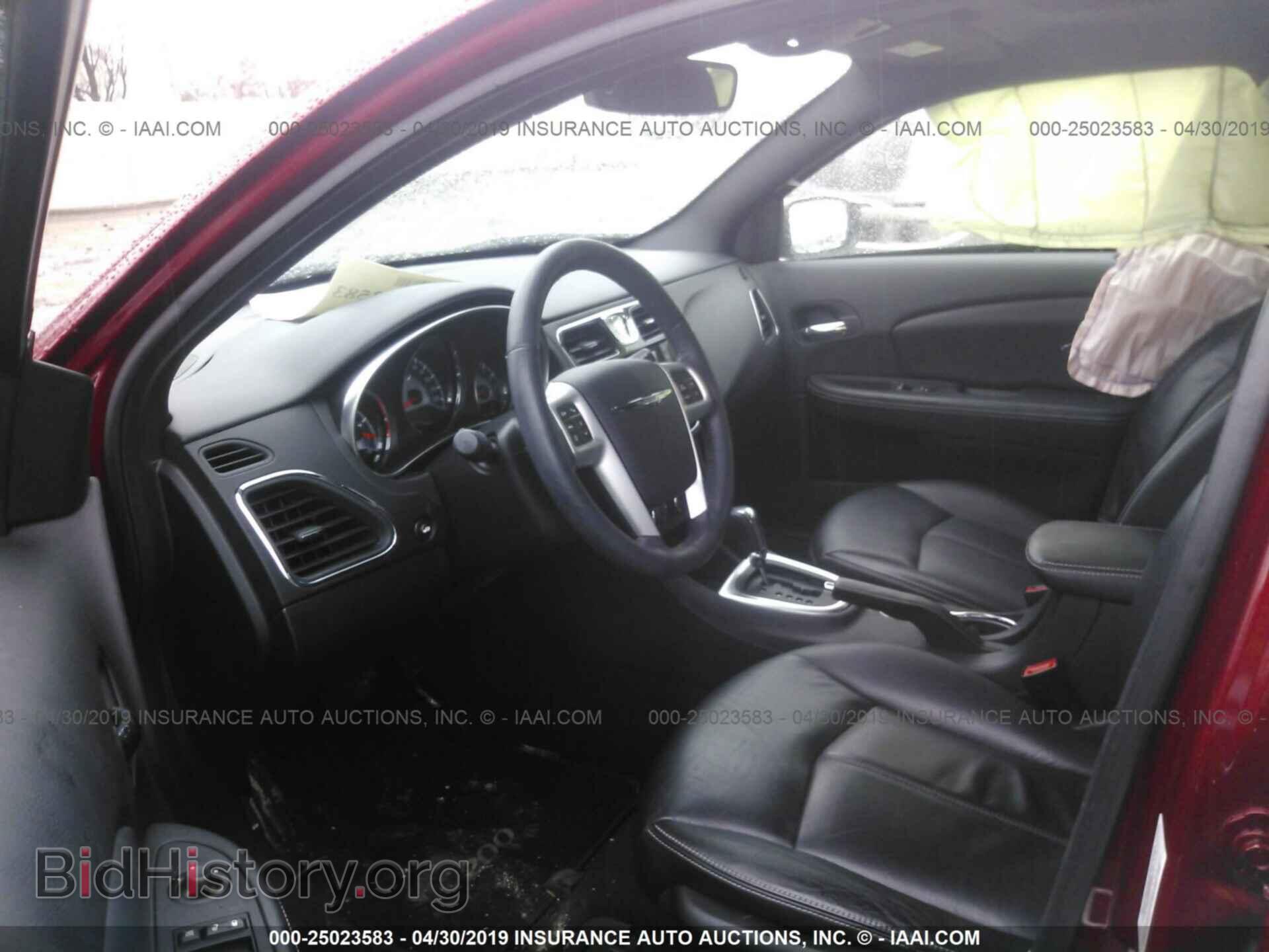 2012 CHRYSLER 200 - VIN: 1C3CCBCG0CN164806 - Фото 5