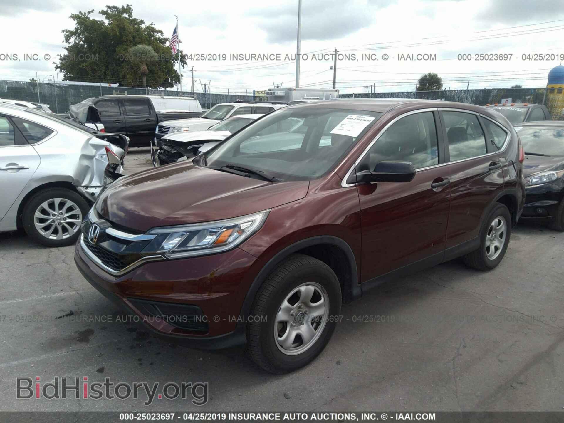 2015 HONDA CR-V - VIN: 3CZRM3H33FG707555 - Фото 2