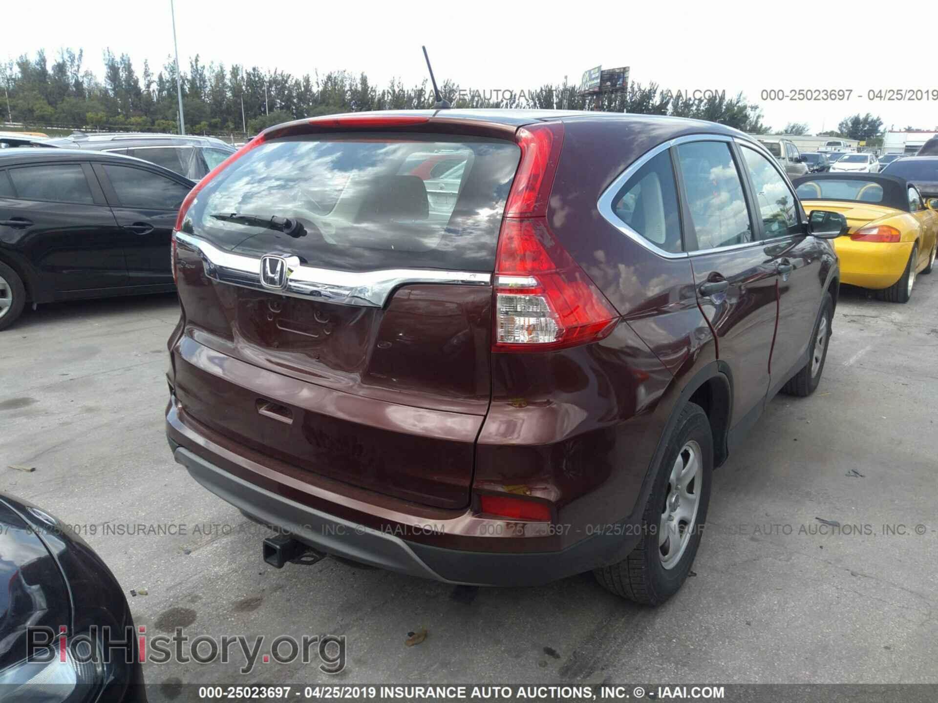 2015 HONDA CR-V - VIN: 3CZRM3H33FG707555 - Фото 4