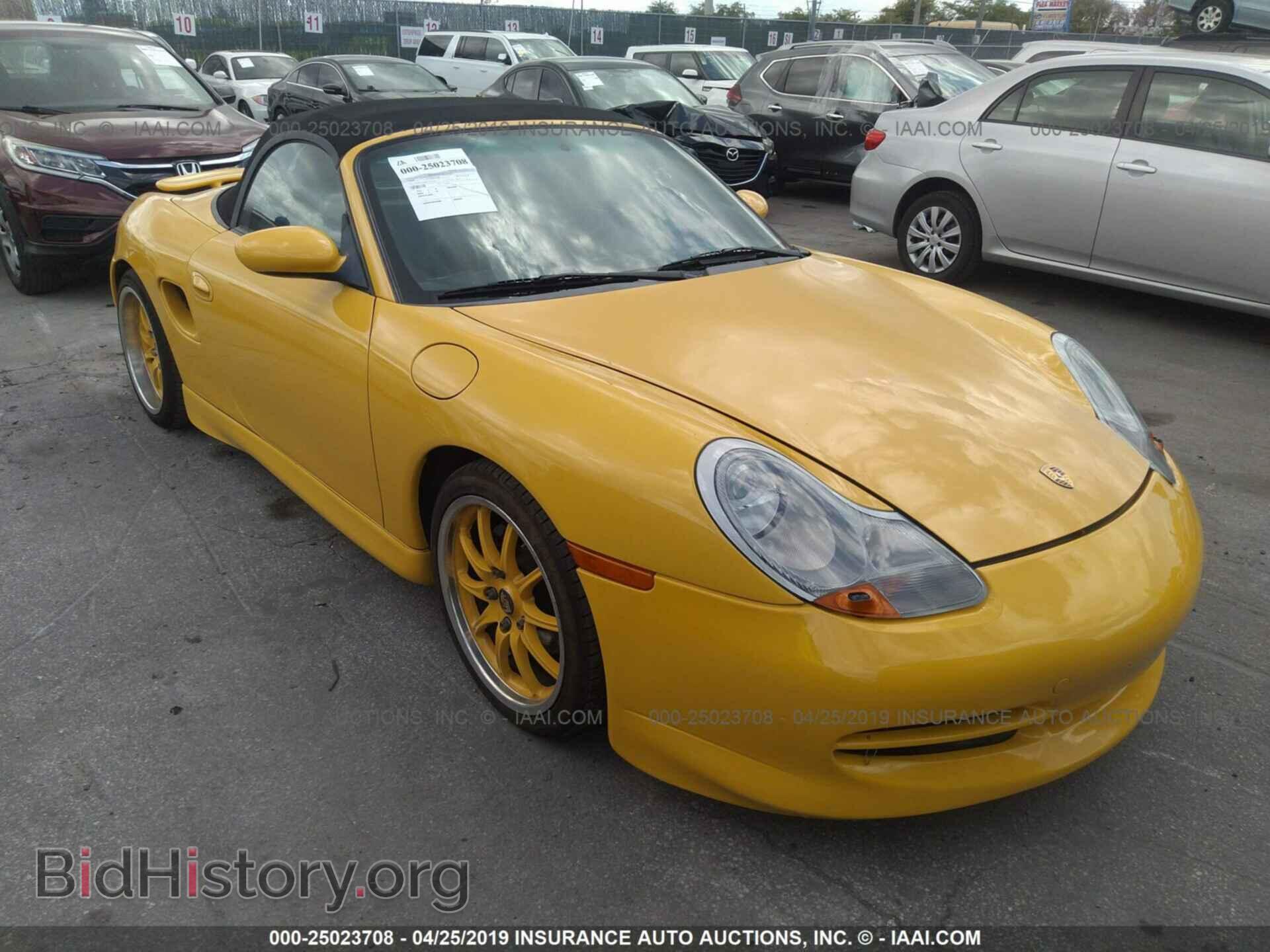 Фотография WP0CA29892U621926 - PORSCHE BOXSTER 2002
