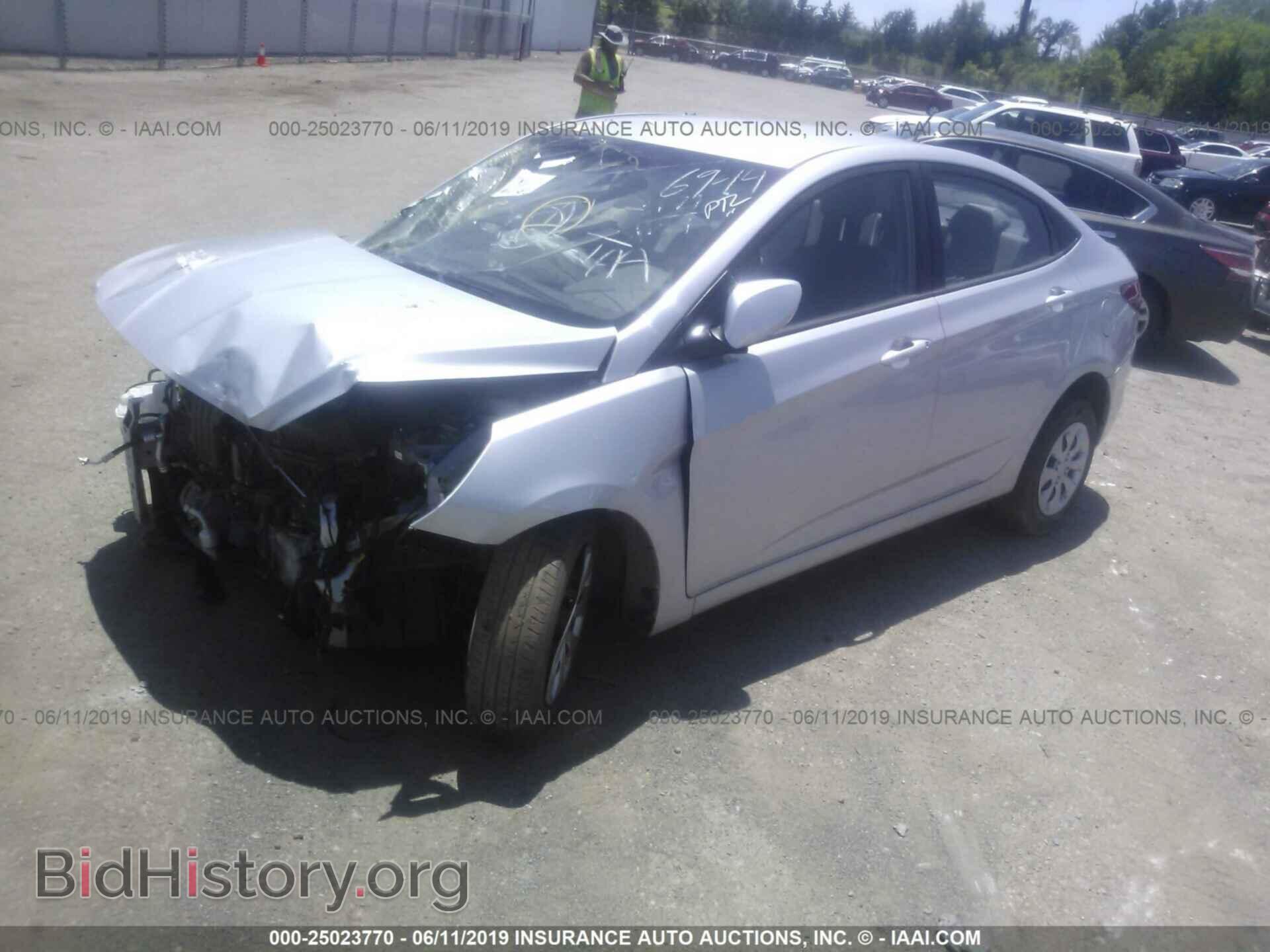 2016 HYUNDAI ACCENT - VIN: KMHCT4AE4GU066944 - Фото 2