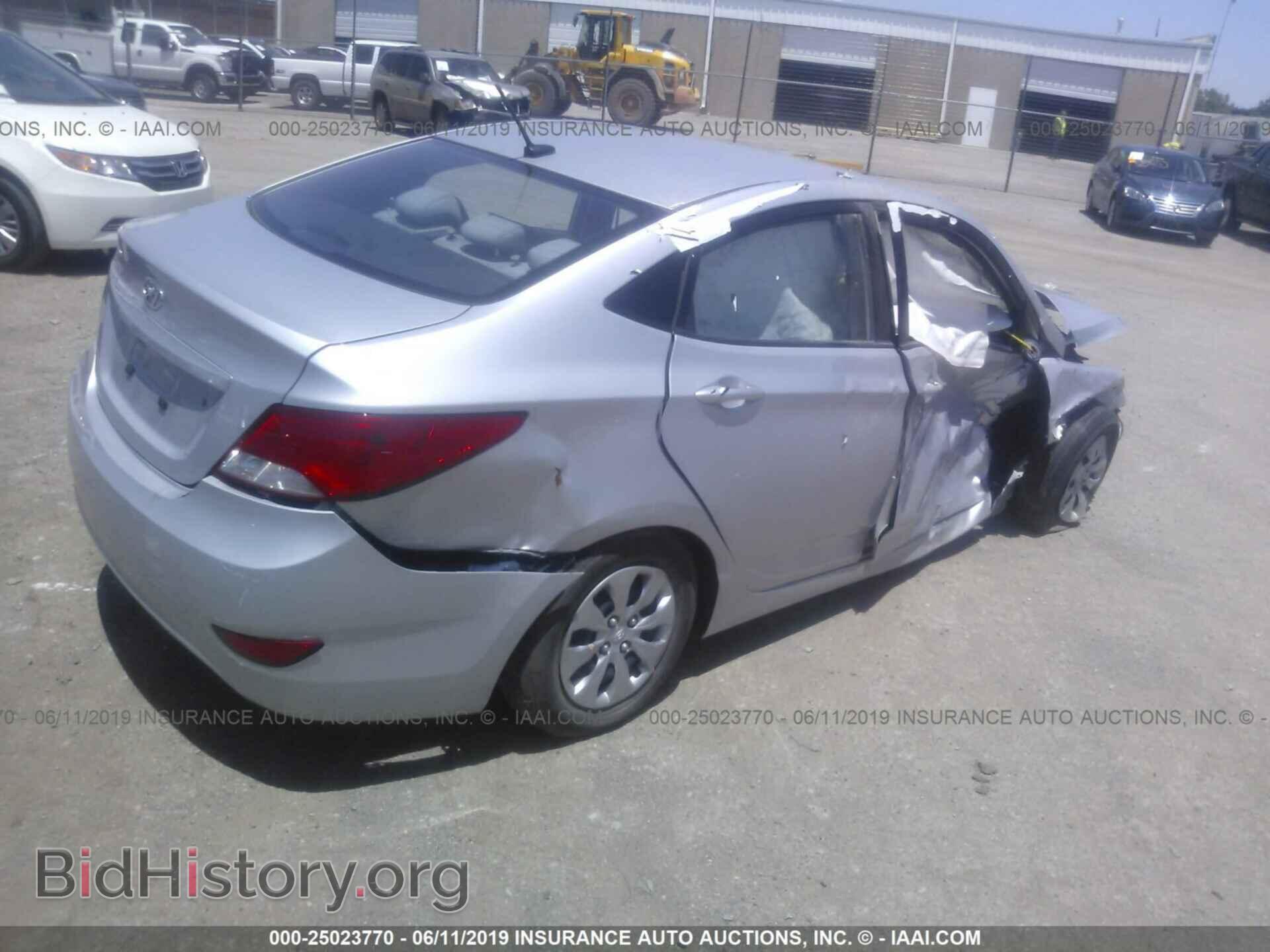 2016 HYUNDAI ACCENT - VIN: KMHCT4AE4GU066944 - Фото 4