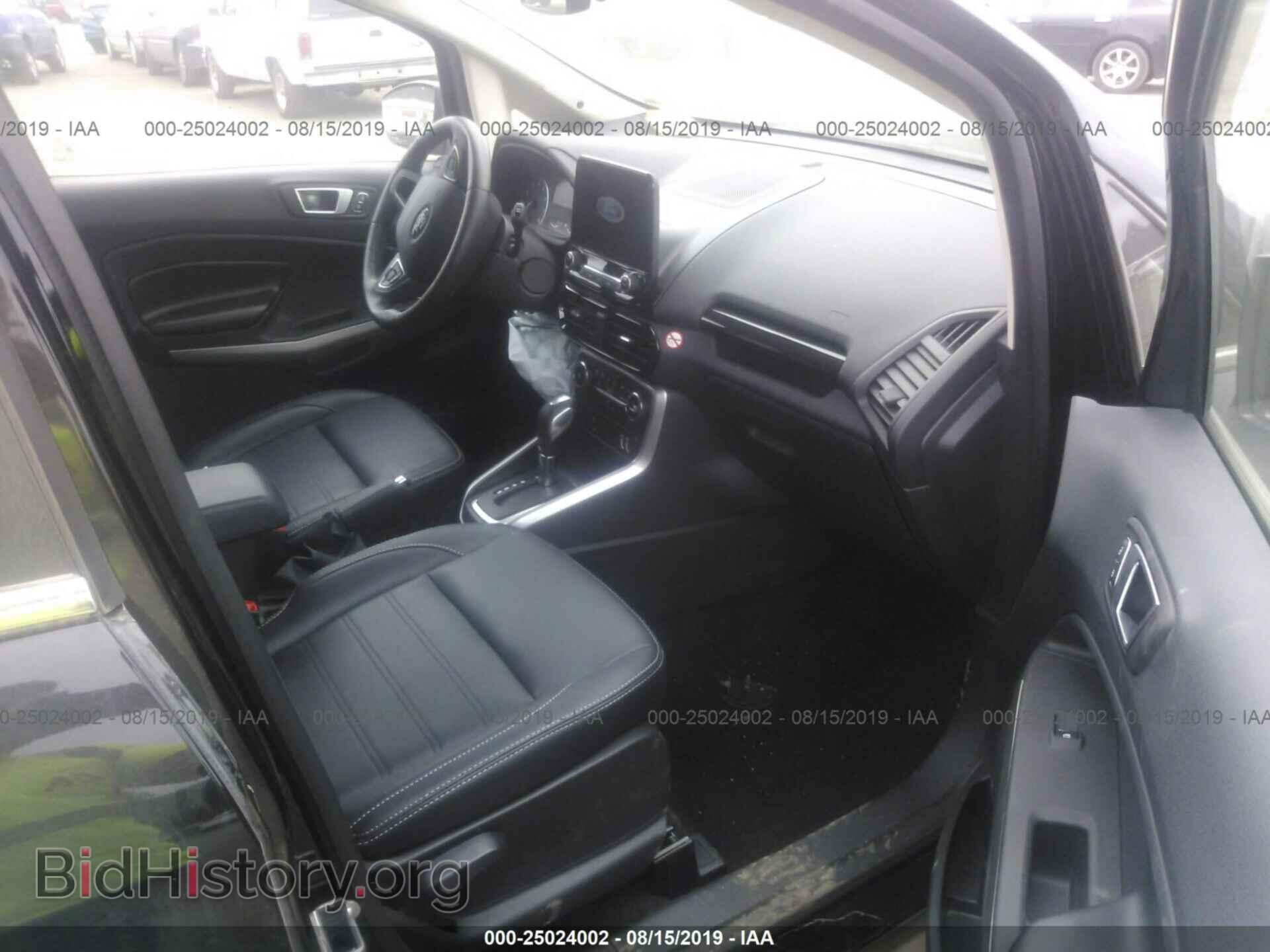 2019 FORD ECOSPORT - VIN: MAJ6S3KL9KC268002 - Photo 5