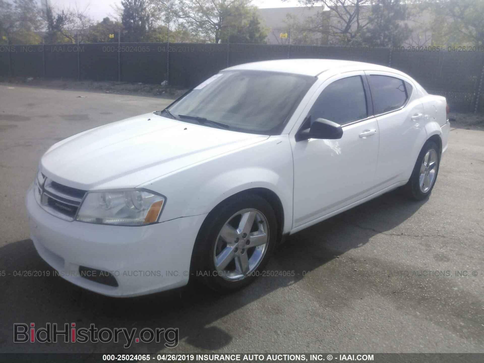 2012 DODGE AVENGER - VIN: 1C3CDZAB8CN252354 - Фото 2