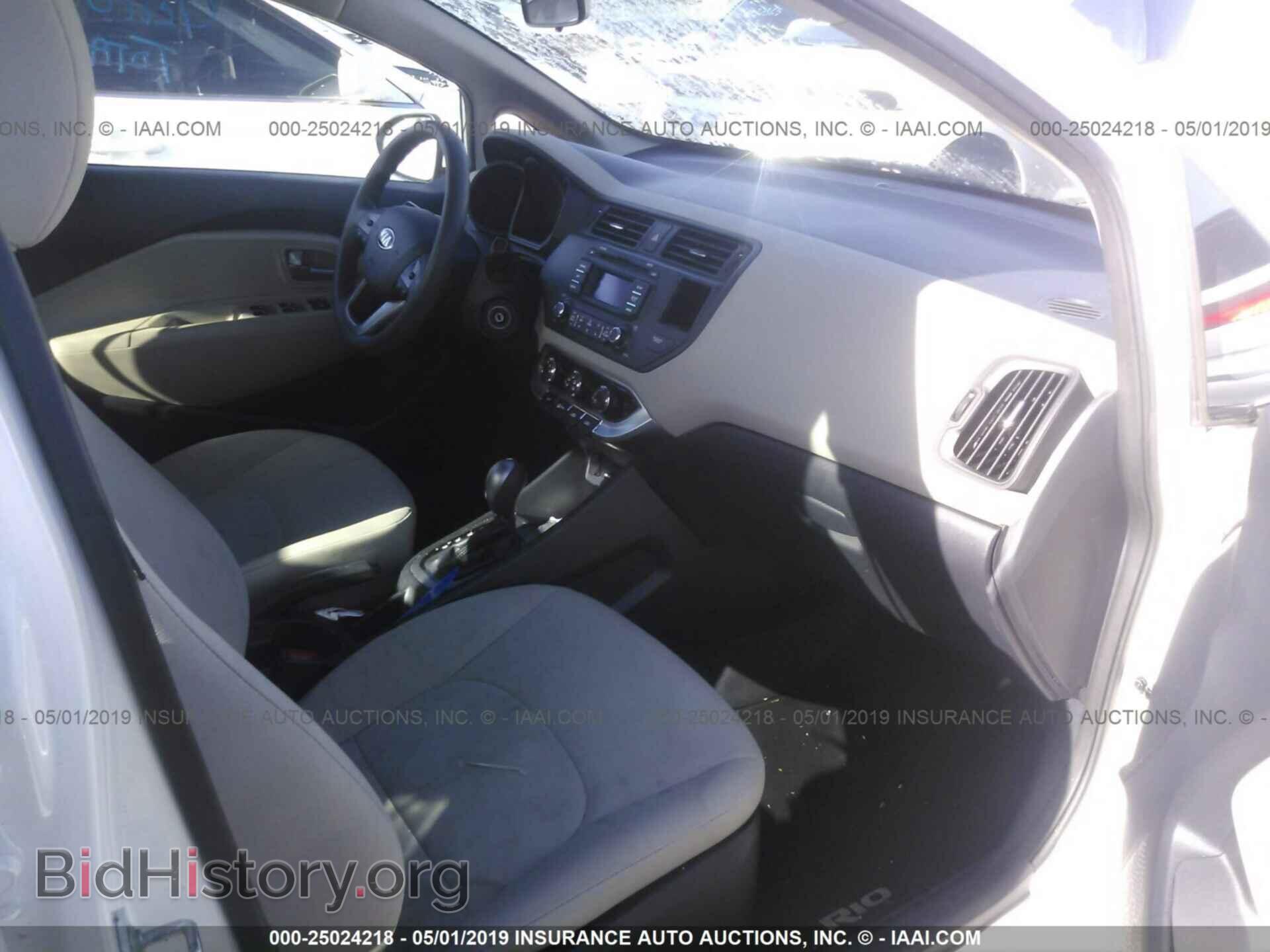 2013 KIA RIO - VIN: KNADM4A37D6185556 - Photo 5