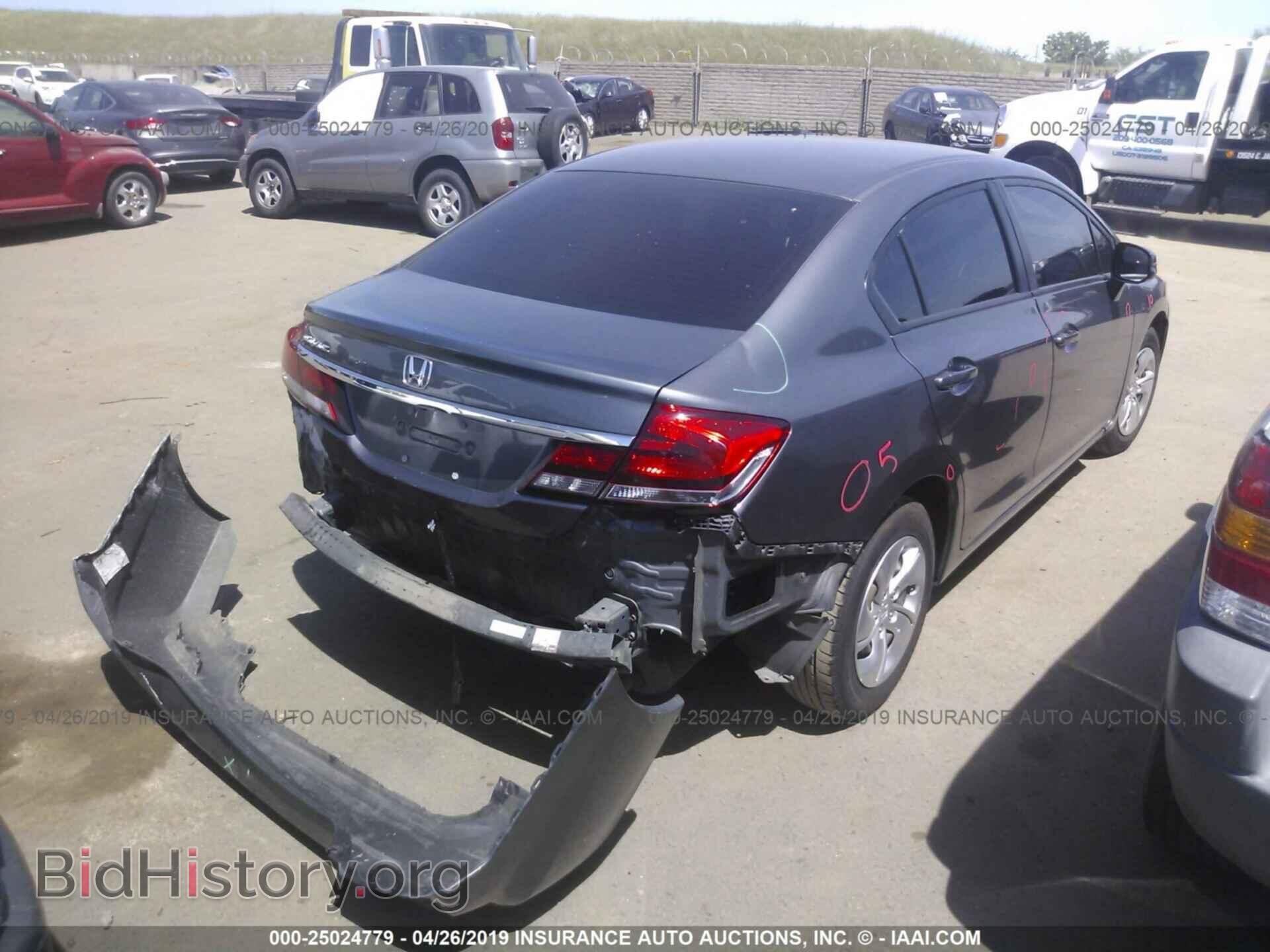 2013 HONDA CIVIC - VIN: 19XFB2F59DE217871 - Фото 4