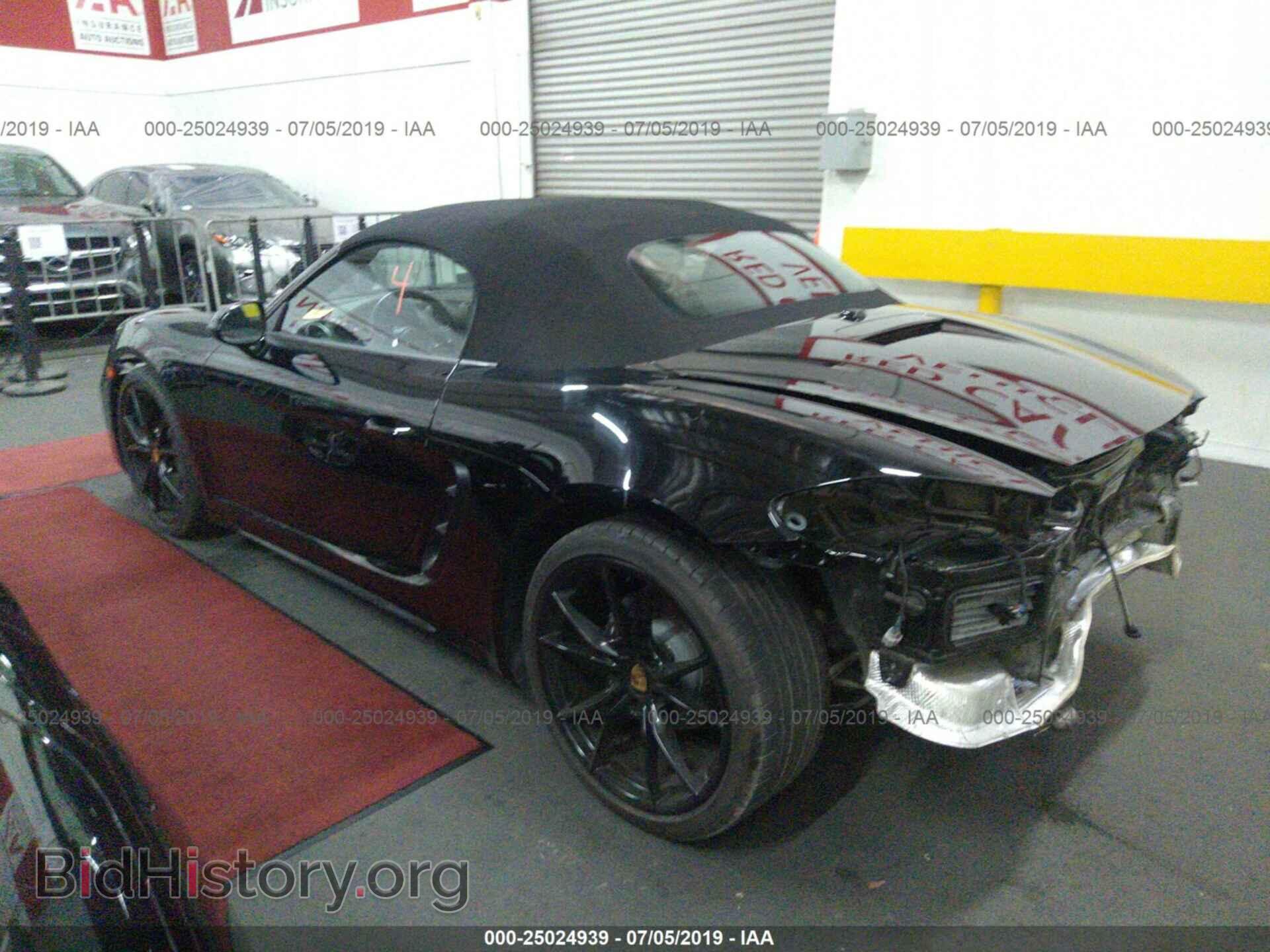 2017 PORSCHE BOXSTER - VIN: WP0CA2A8XHS221924 - Photo 3
