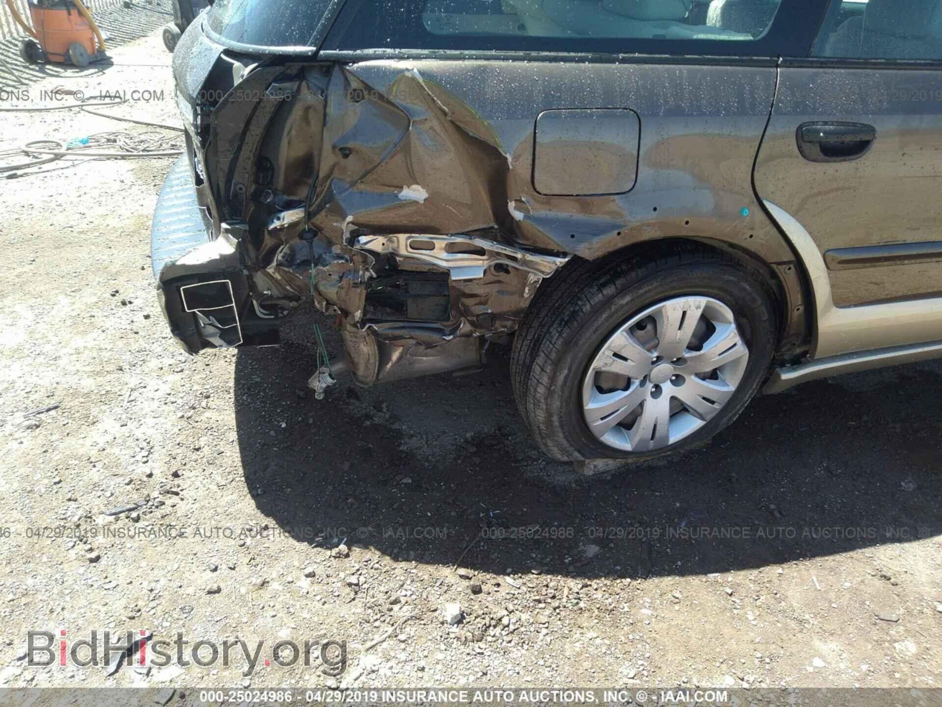 2008 SUBARU OUTBACK - VIN: 4S4BP60CX87343883 - Фото 6
