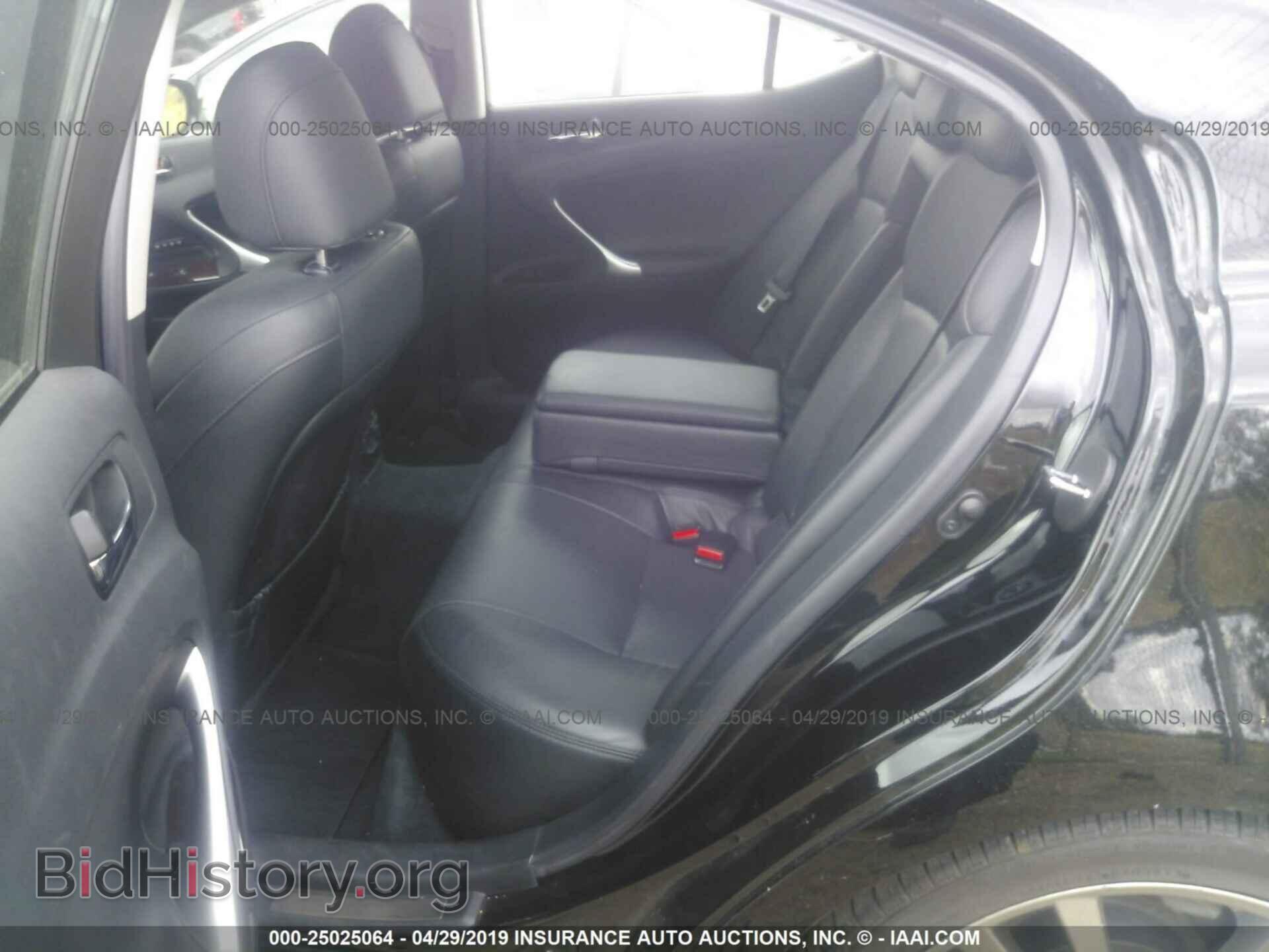 2008 LEXUS IS - VIN: JTHBE262X85020705 - Photo 8