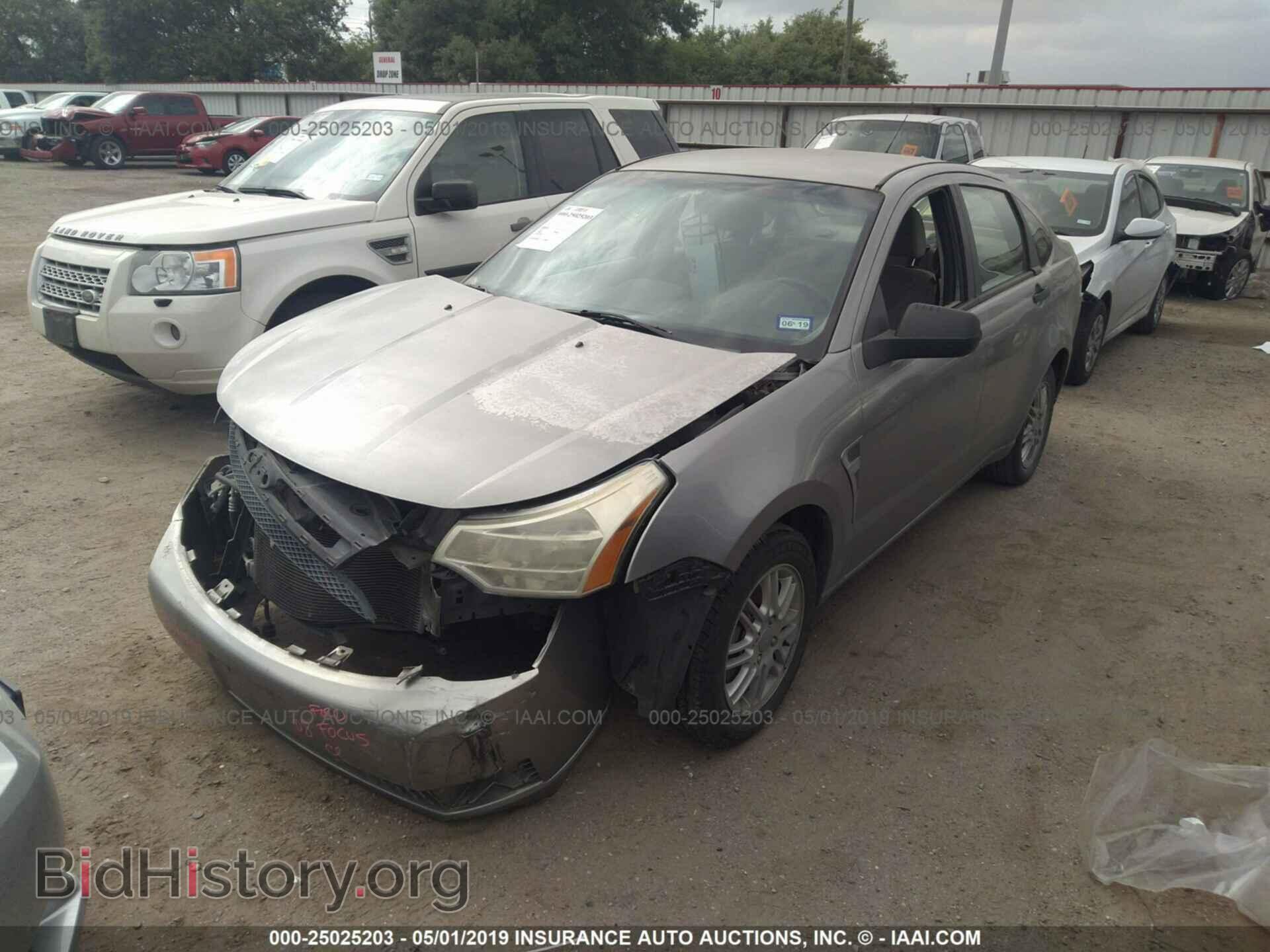 2008 FORD FOCUS - VIN: 1FAHP35N68W256145 - Фото 2